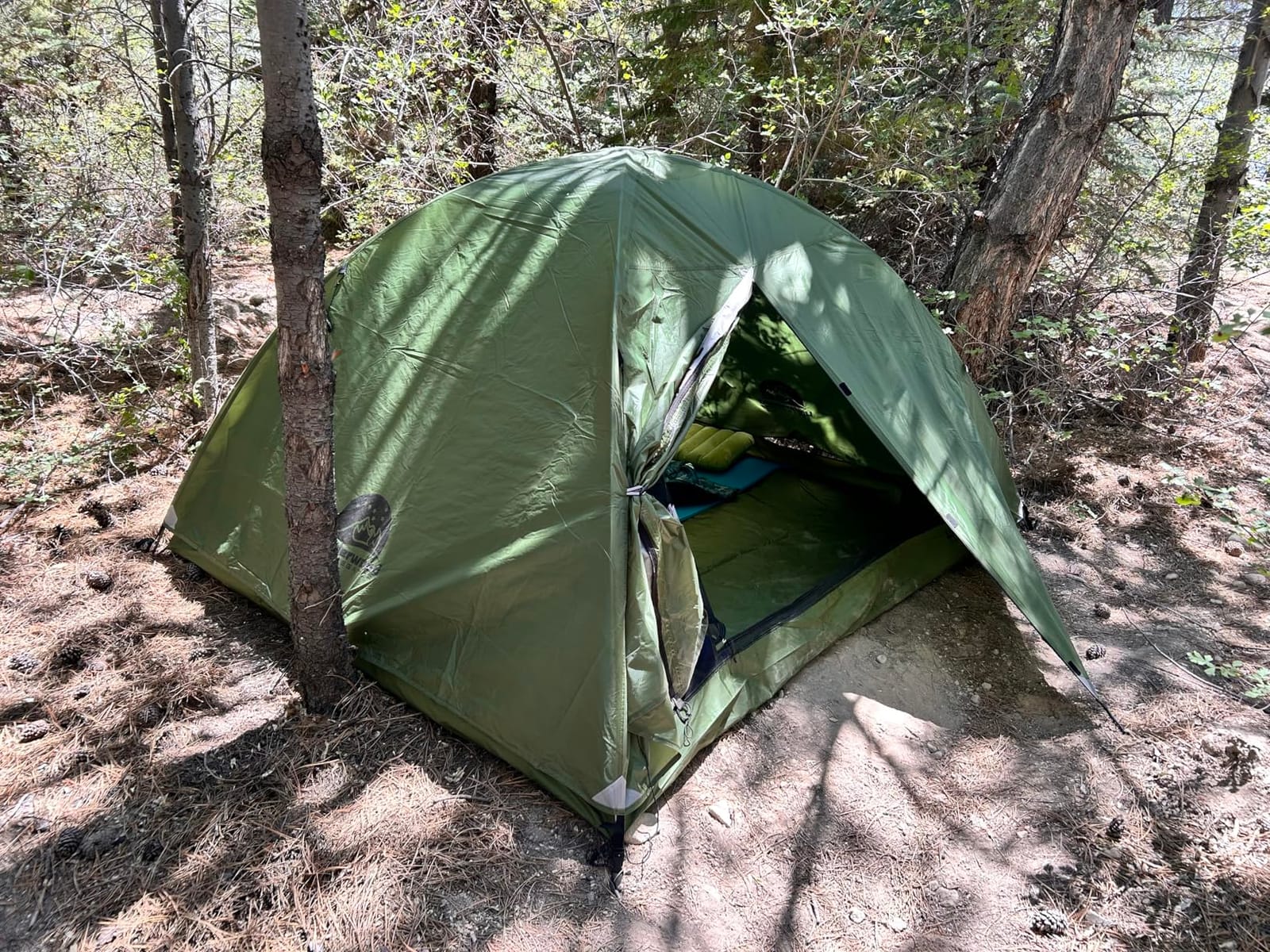 1/2/3/4 Person Lightweight Backpacking Tent, Waterproof Camping Hiking Tent | One/Two Person Tent, Easy Setup, PU5000, Aluminum Pole, Compact, Ultralight, Single/Two Man Tent by Underwood Aggregator customer photo 1