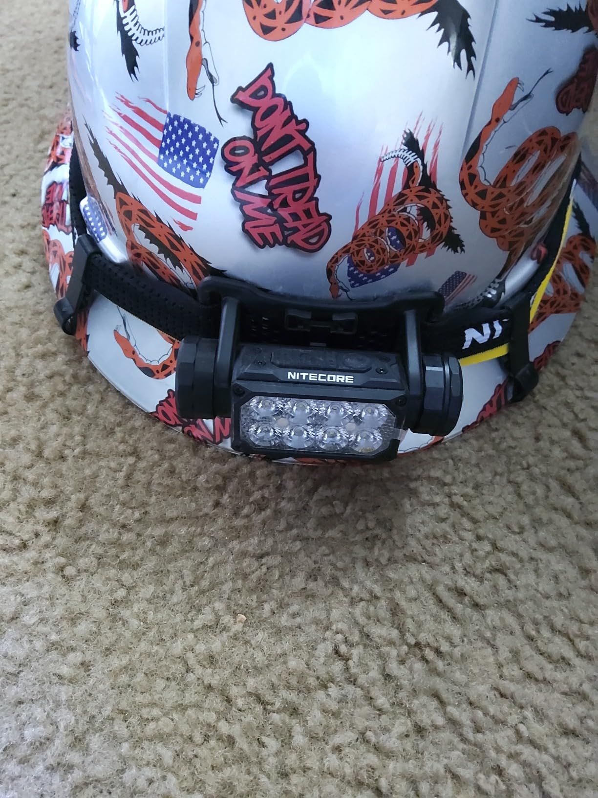 Nitecore HC65 UHE Headlamp, 2000 Lumen Max Heavy Duty Metal, USB-C Rechargeable with White, Red, and Reading Lights for Camping, Hiking, Hunting, and Industrial Works (Black) customer photo 2