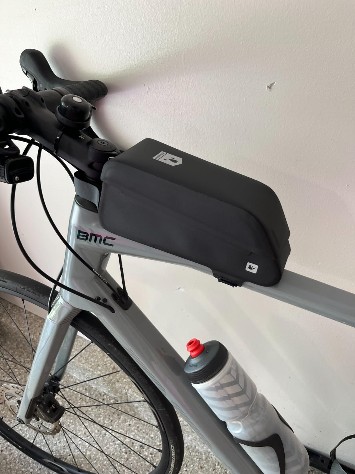 Rhinowalk Bike Frame Bag with Magnetic Flap Waterproof Bicycle Top Tube Bag Bikepacking Cycling Tools Storage Bag for MTB Road Bike customer photo 1