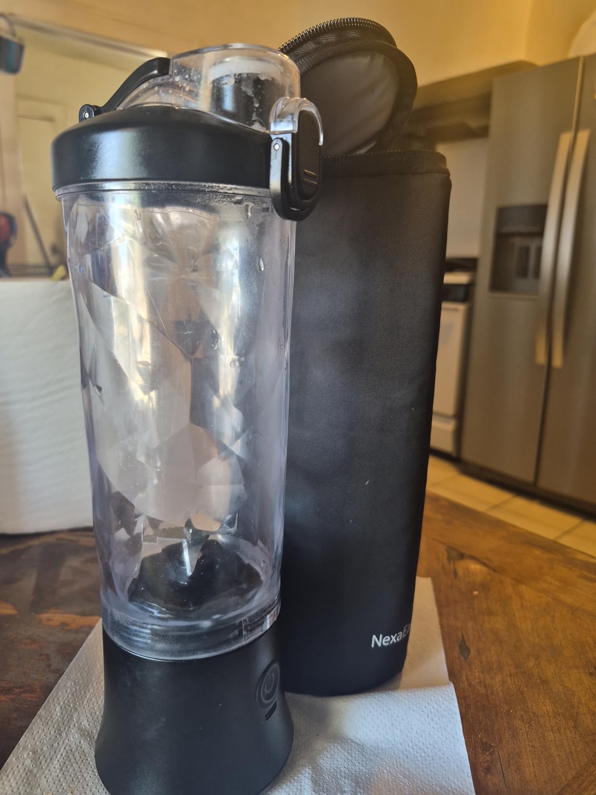 Portable Blender Personal Juicer for Shakes Smoothies with Insulated Sleeve, 20 Oz customer photo 2