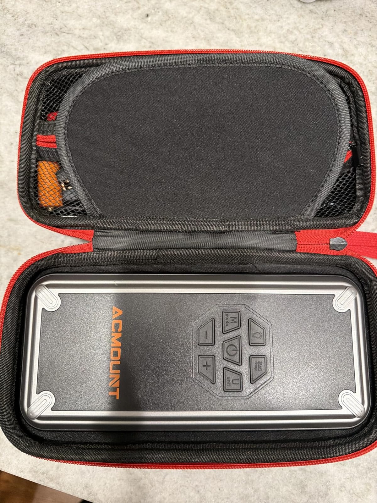 ACMOUNT W160 5000A Jump Starter with Air Compressor 150PSI, 12V Jump Box | Car Jumper Starter Portable (9L Gas/8L Diesel) with Jump Cables, Tire Inflator, 3 LED Light Modes, Power Bank, Car Essentials customer photo 1