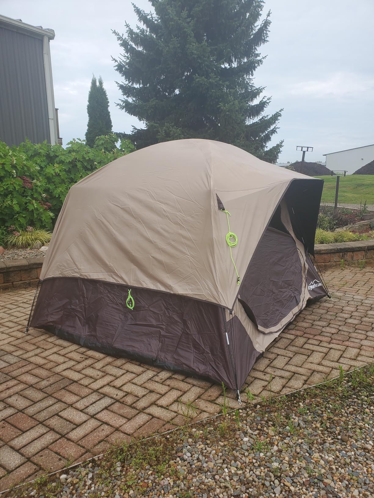LOYEAHCAMP Tent 4/6 Person Blackout Camping Tent with Rainfly | Waterproof Portable Double Layer Family Dome Tent for Camping for Outdoor Camping&Hiking customer photo 1