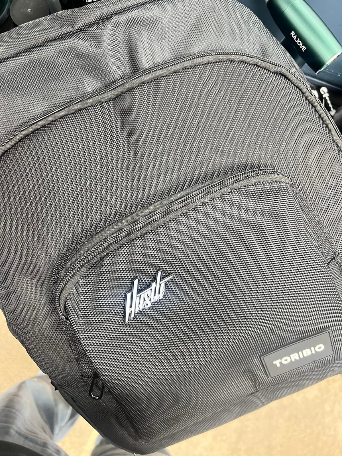 TORIBIO Barber Supplies Bag Backpack for Men, Clipper Tool Bookbag | Soft Padded, with USB Port and Laptop Compartment, Organizer Bag for Barber Cape Clippers Scissors Comb Trimmer (Only bag) customer photo 2