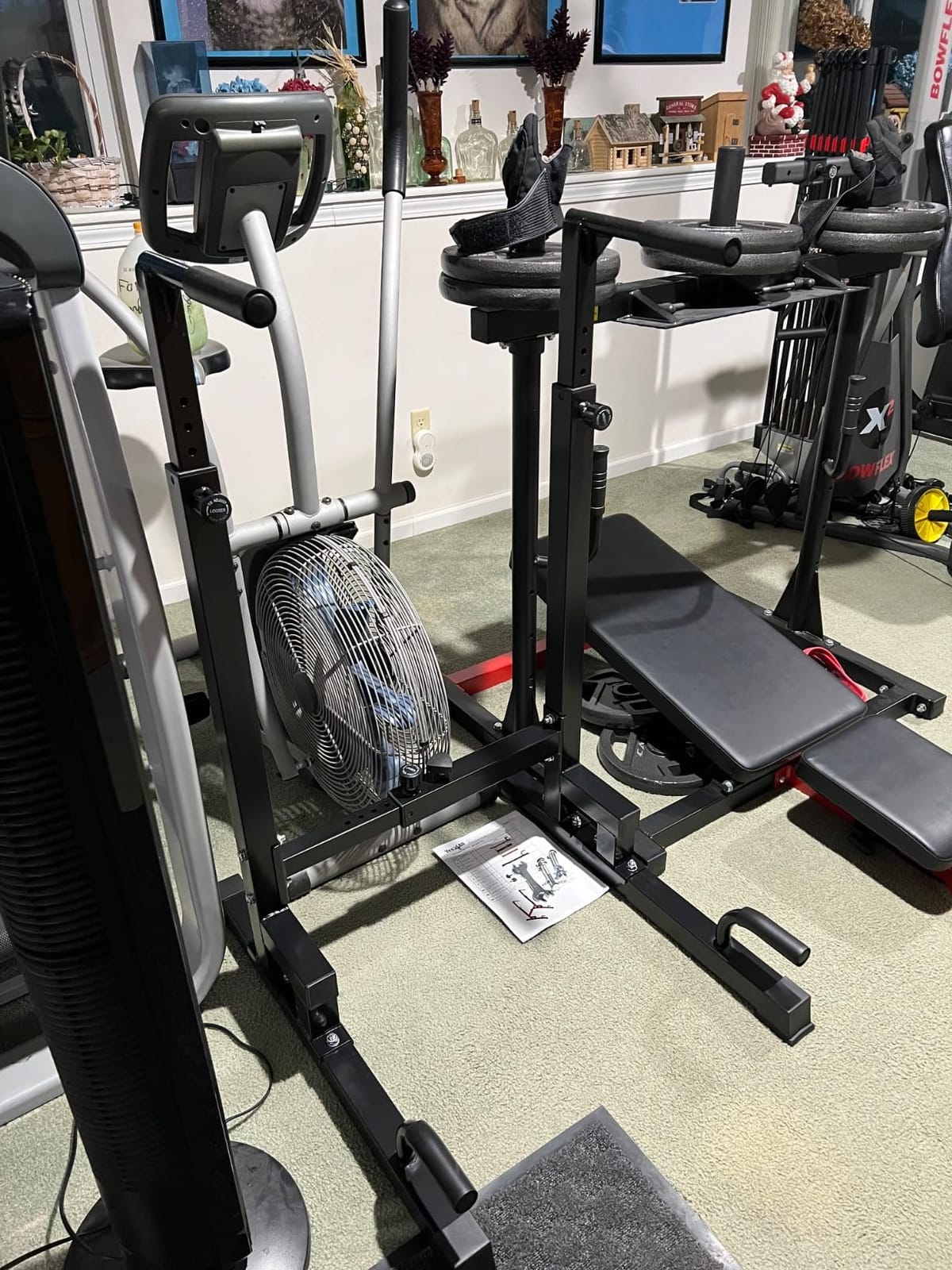 Yes4All Dip Stand 500 LBS Capacity, 80 Levels Adjustable Dip Bars, Dip Station Machine for Home Gym customer photo 1