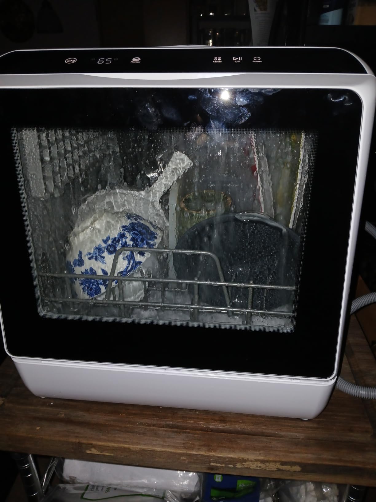 EUHOMY Countertop Dishwasher Portable, 6 Programs with 40 dB, No Hookup customer photo 2
