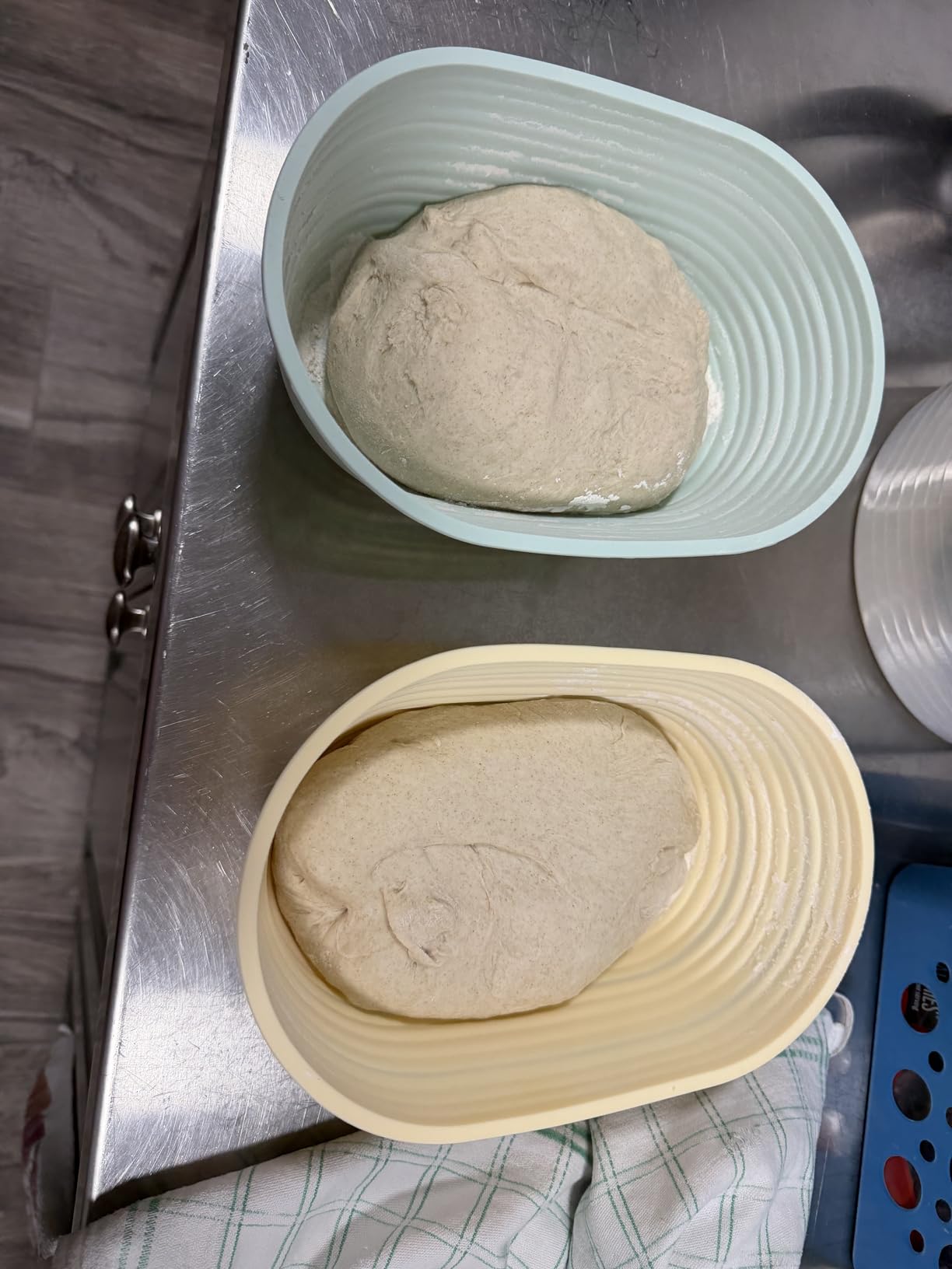 4Pcs Silicone Banneton Bread Proofing Baskets, 9