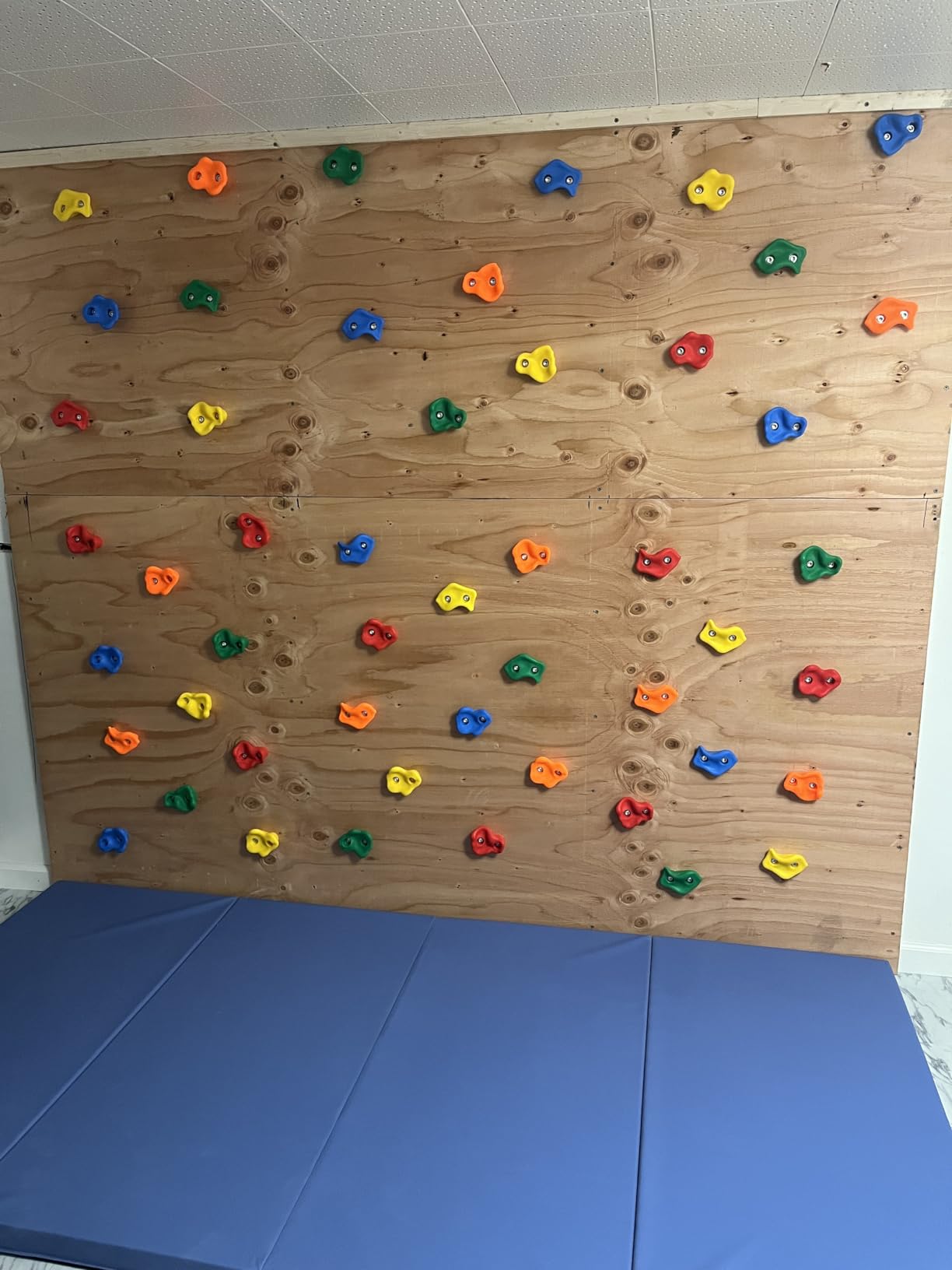 KAKO Rock Climbing Holds, Rock Wall Climbing Holds Kids, Climbing Wall Grips, Rock Climbing Wall for Kids Outside, Rock Climbing Holds for Kids with Mounting Hardware (25 Pcs) customer photo 1