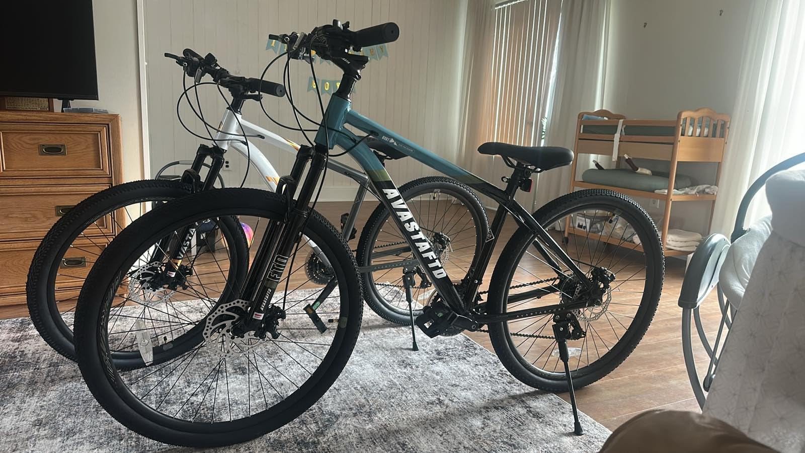 Earth 26 27.5 Inch Mountain Bike MTB for Adult Man Women Male | Lightweight Aluminum Alloy Frame, Dual Disc Brakes, Switchable Front Suspension, 21-Speed Gear Shifter customer photo 2