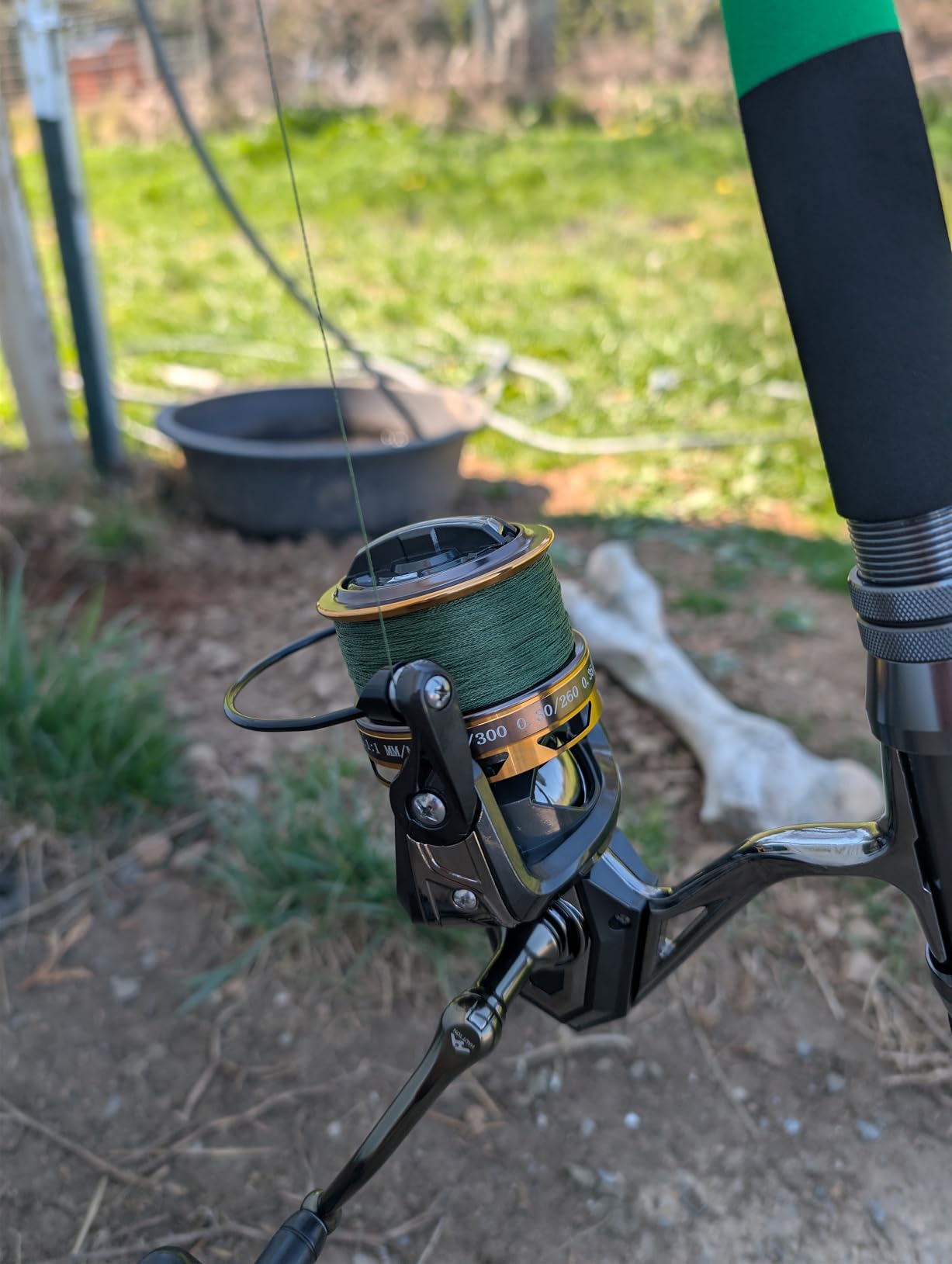 Big Game Surf Spinning Fishing Reel, 44Lbs Max Drag Saltwater Fishing Reels | 8000/10000/12000, Metal Reel Seat, Zinc Alloy Gear for Saltwater Inshore and Offshore Spinning Reels customer photo 2