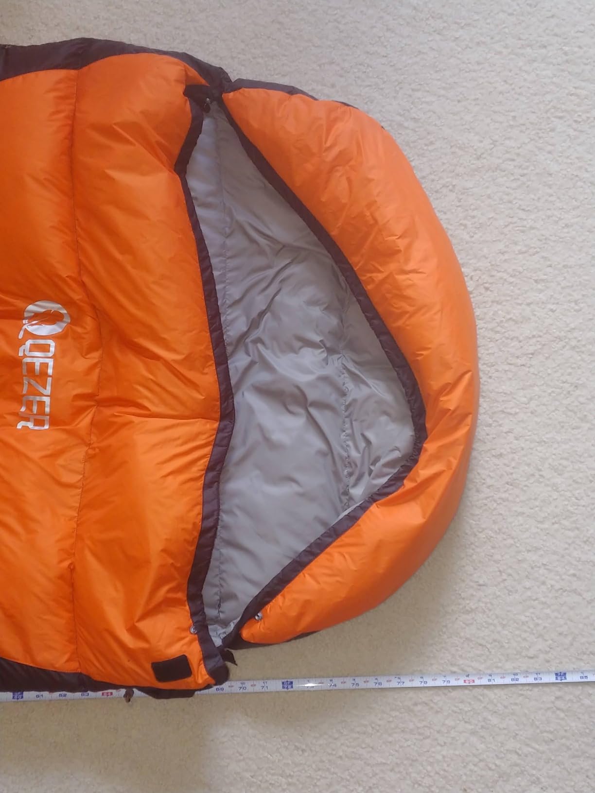 Down Sleeping Bag for Adults, 600FP Cold Warm Weather Backpacking, 4-Season Use, 600 Fill Power Down, Ultralight Compact Carry customer photo 1