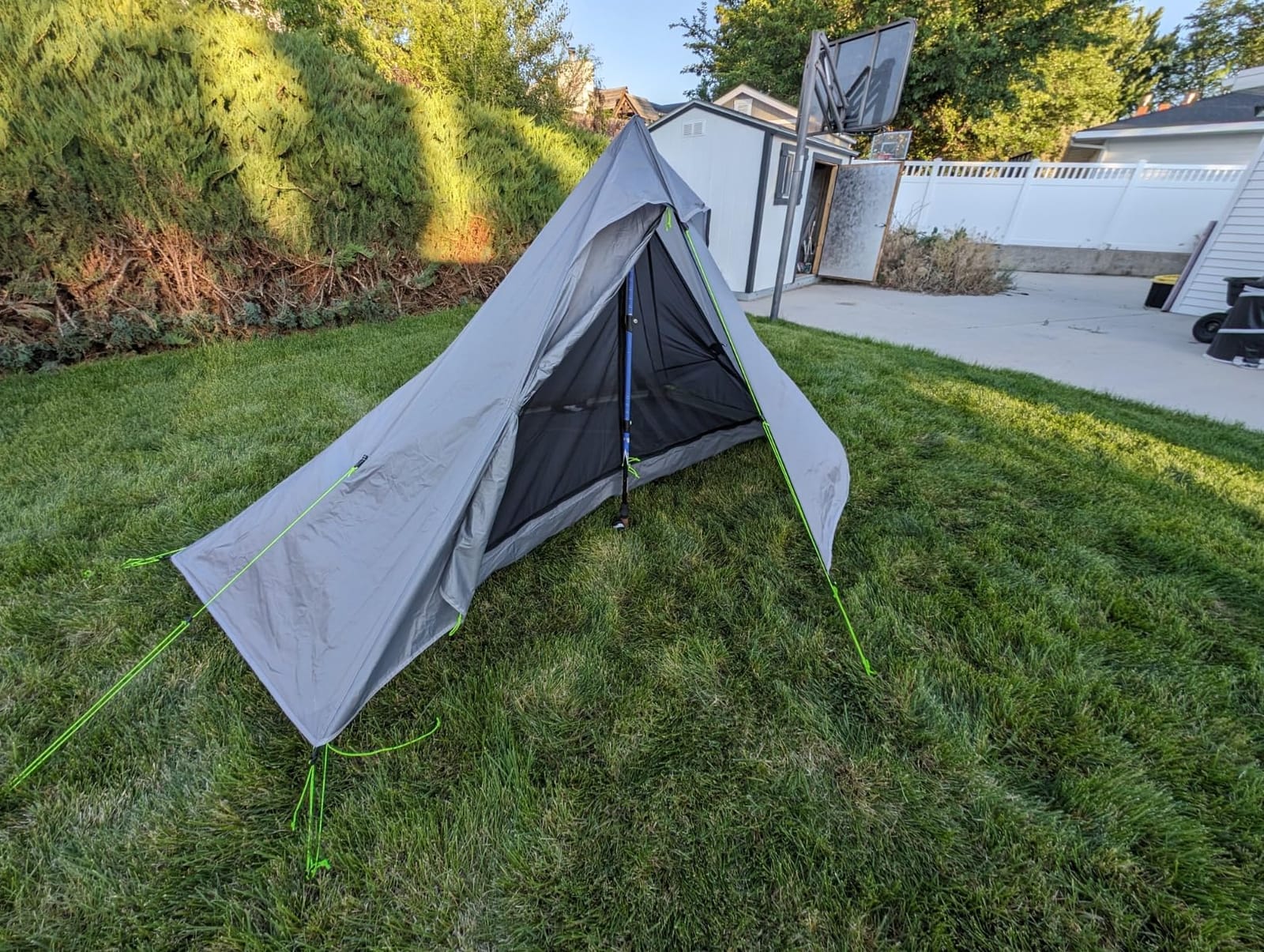 Altair One Ultralight Trekking Pole Backpacking Tent, Waterproof SIL Nylon, Double Wall, 3 Season, 1 Person Shelter for Backpacking, Hiking, Camping, Trekking, Bushcraft customer photo 1