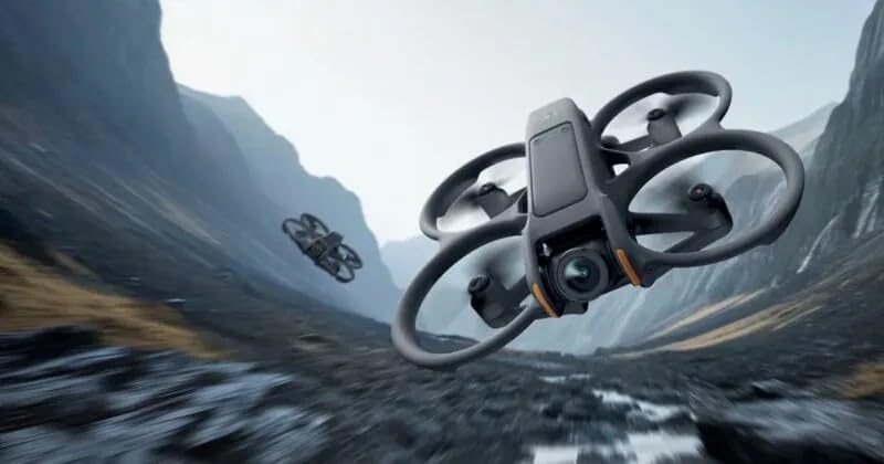 DJI Avata 2 Fly More Combo (3 Batteries) FPV Drone with Camera 4K, One-Push Acrobatics, Propeller Guard, 155 FOV, Camera Drone, Goggles 3 & RC Motion 3 + SD Card & Landing pad,Gray,Beginner-Friendly customer photo 1
