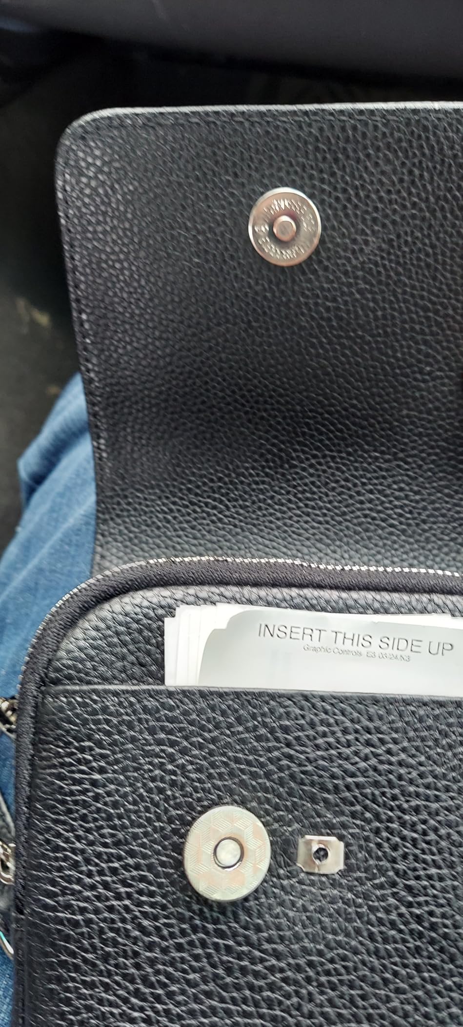 Genuine Leather Crossbody Bags for Women, Cell Phone Cross body Purse Bag with RFID Blocking Card Slots customer photo 1