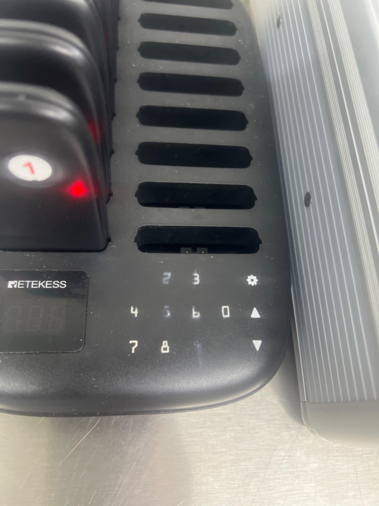 Retekess TD175S Wireless Calling System,Food Buzzer System, 10 Pagers | for Food Court, Food Truck, Church Nursery, 2625ft Long Range, 7 Call Modes, 4 Keypad Modes, Plug and Play customer photo 2