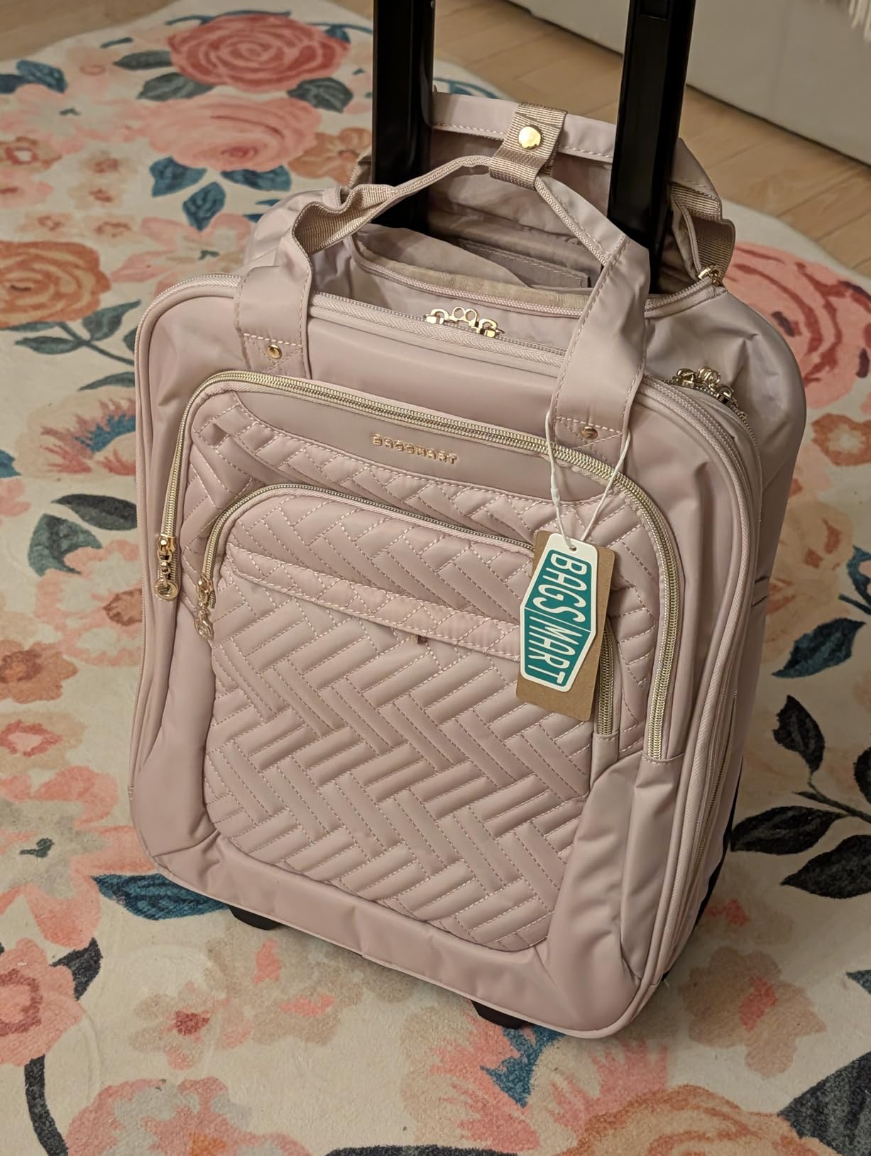 BAGSMART Underseat Carry On Luggage, 16
