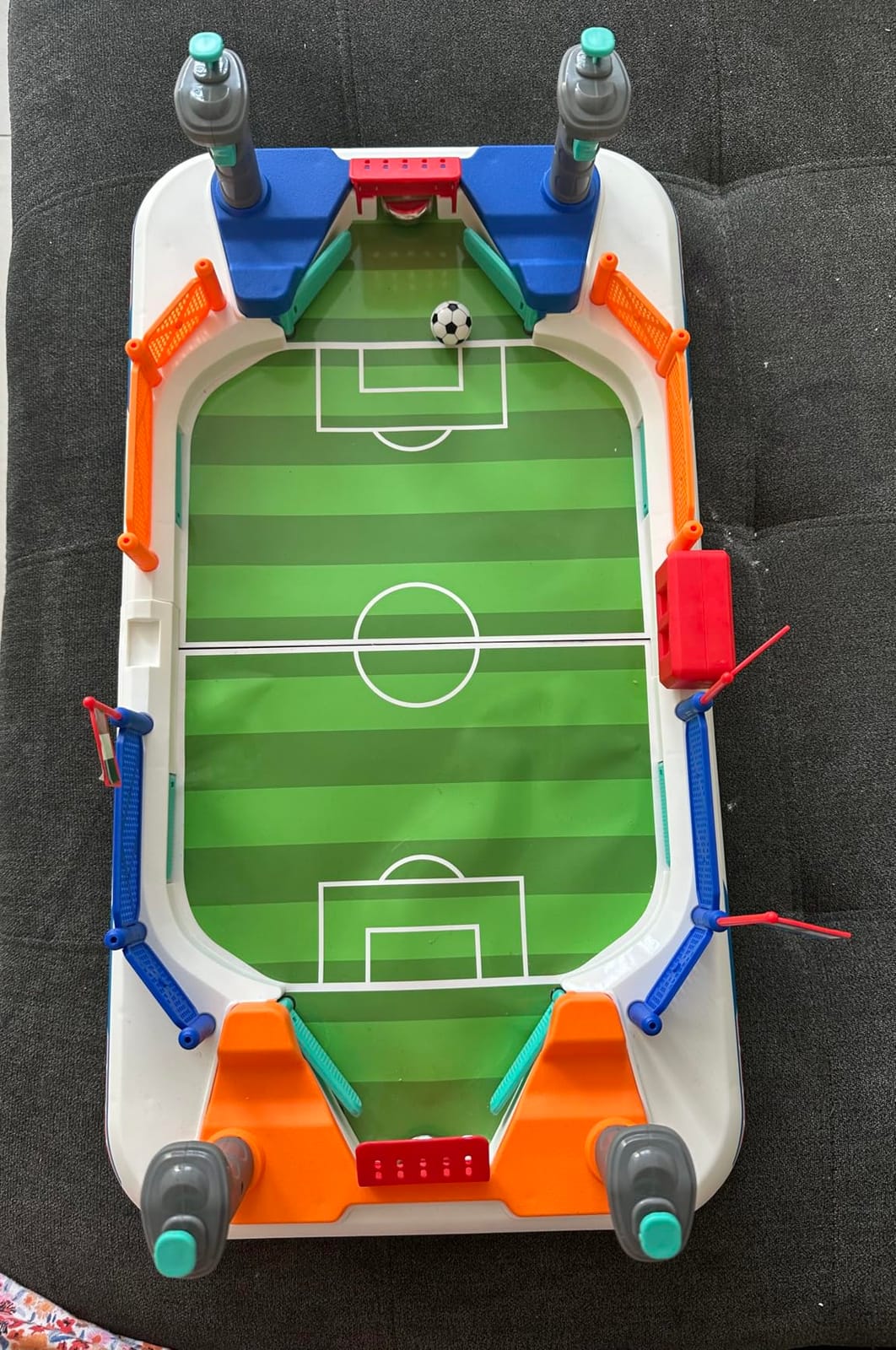 Mini Soccer Board Game for Kids: Foosball Table Toys for 3 4 5 6 7 8-12 Year Old Kids - Pinball Interactive Sports Game Age 3+ Indoor Home Party - Gift for Boys Girls Birthday Christmas Grandkids customer photo 2