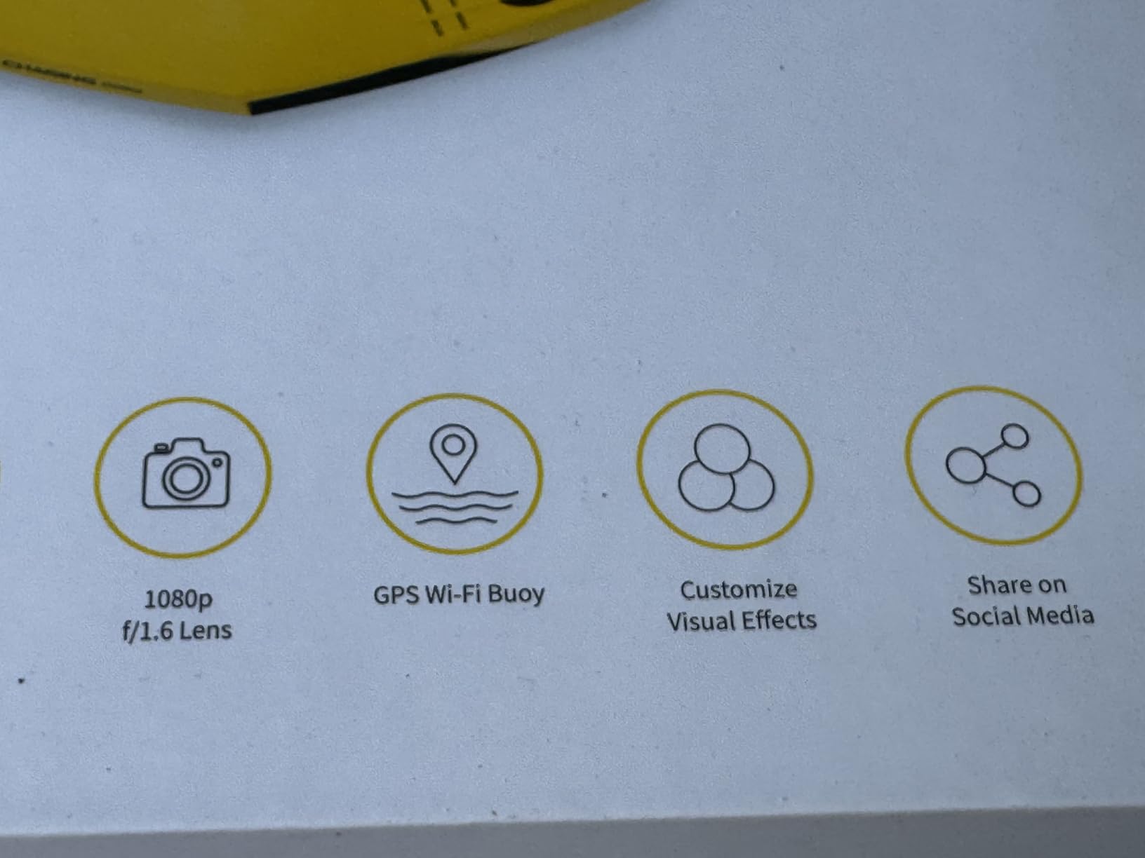 Chasing Dory Underwater Drone - Palm-Sized 1080p Full HD Underwater Drone with Camera for Real Time Viewing, APP Remote Control Purple (Yellow) customer photo 1