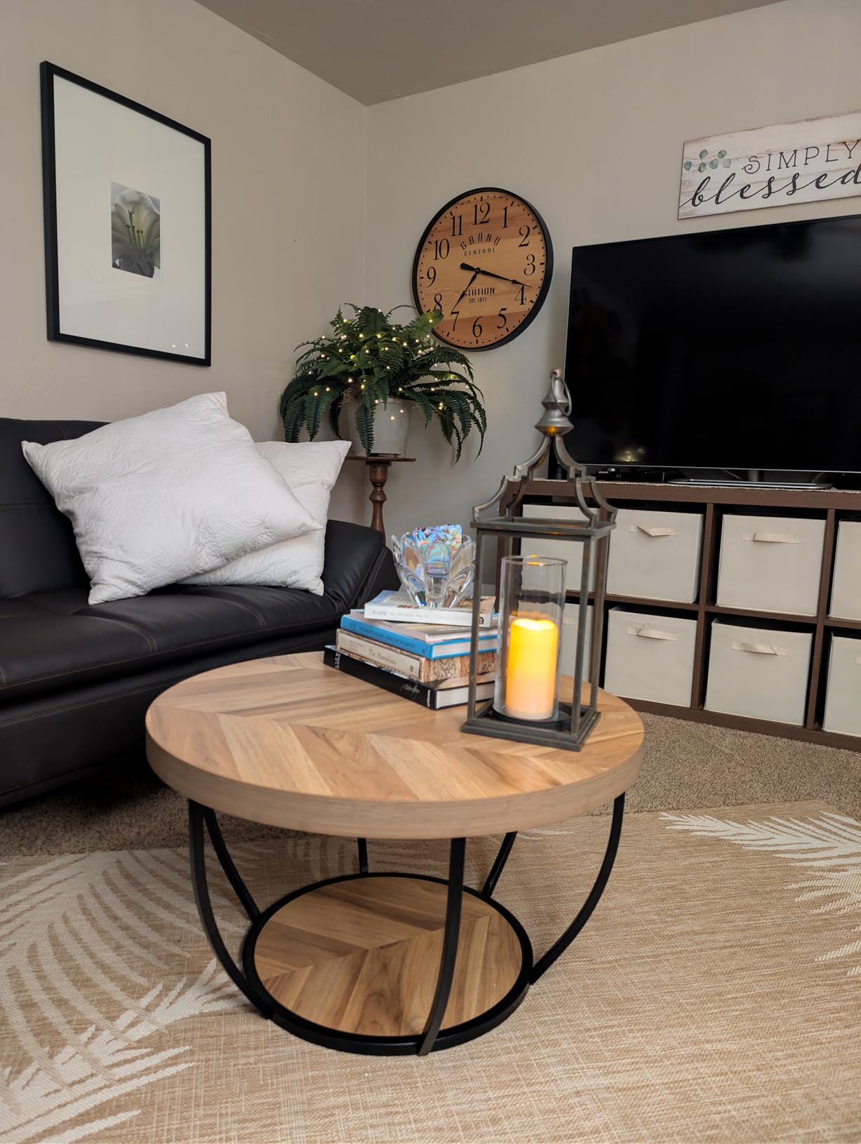 LITTLE TREE Round Coffee Table, 32