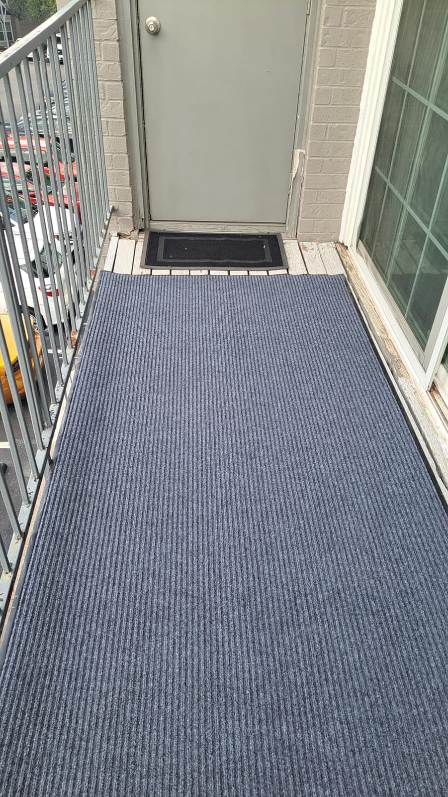 MaxMat Extra Large Commercial Floor Mat, 3 x 5 Feet Heavy Duty, Waterproof, Low-Profile, Easy to Clean, Rubber Entry Mat (RIB0035BL, Black) customer photo 2