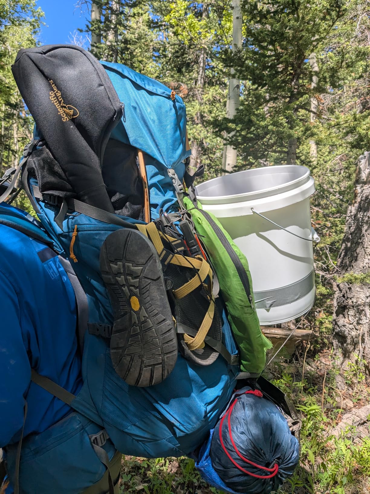 Kelty Coyote 60-105 Liter Internal Frame Backpack - Hiking, Backpacking, Travel, Adjustable Torso (65L / Black) customer photo 2