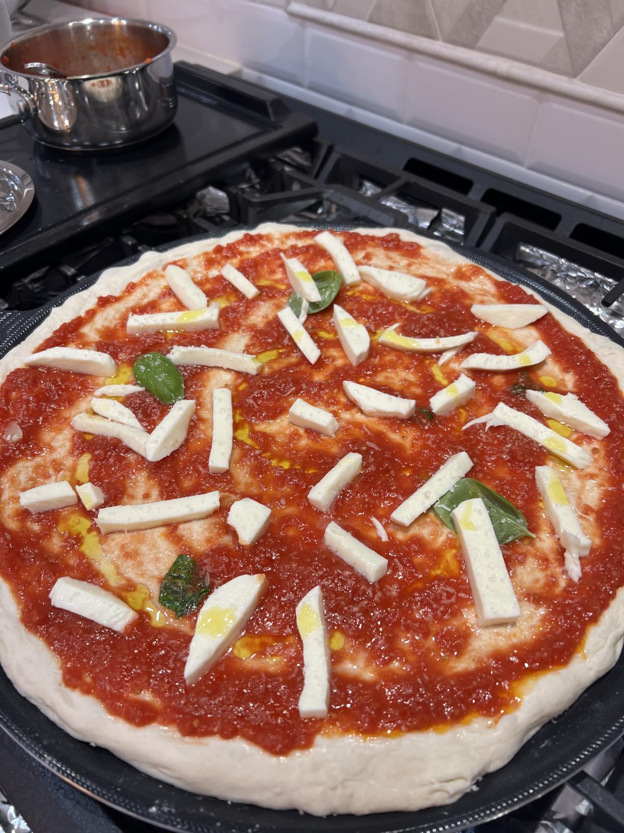 HexClad Hybrid Nonstick Pizza Steel for Pizzas Up to 14