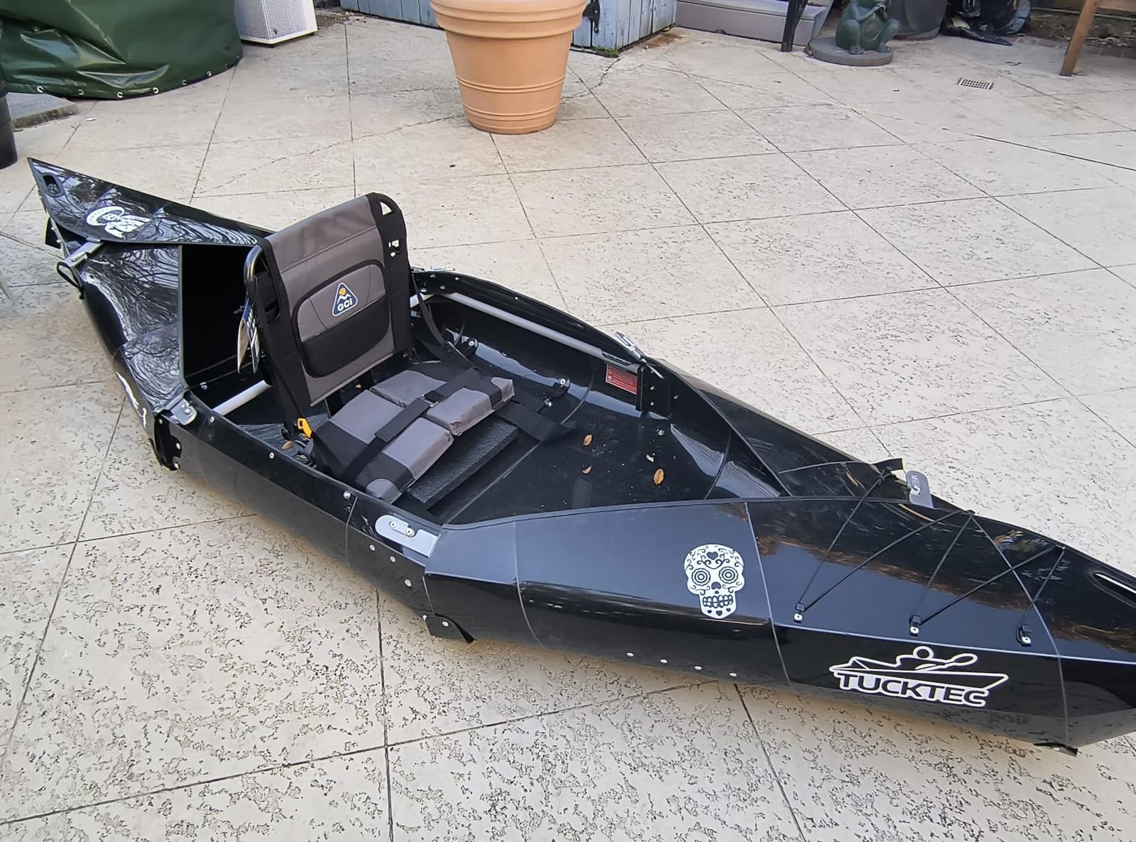 Tucktec 10' PRO Foldable Kayak - Full Size Folding Kayak - Portable Kayak for Adults - Made in USA customer photo 1