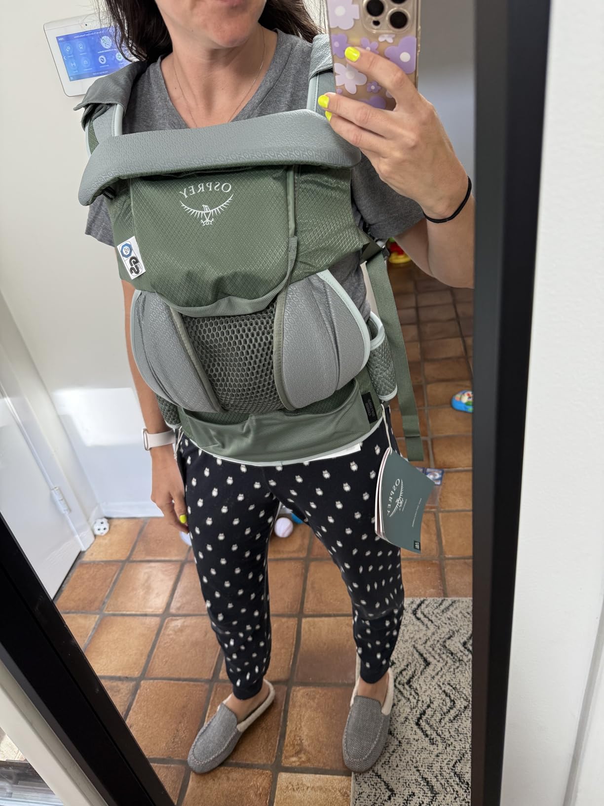 Osprey Poco Soft Convertible Baby Carrier for Newborns - Ergonomic Toddler Sling customer photo 1