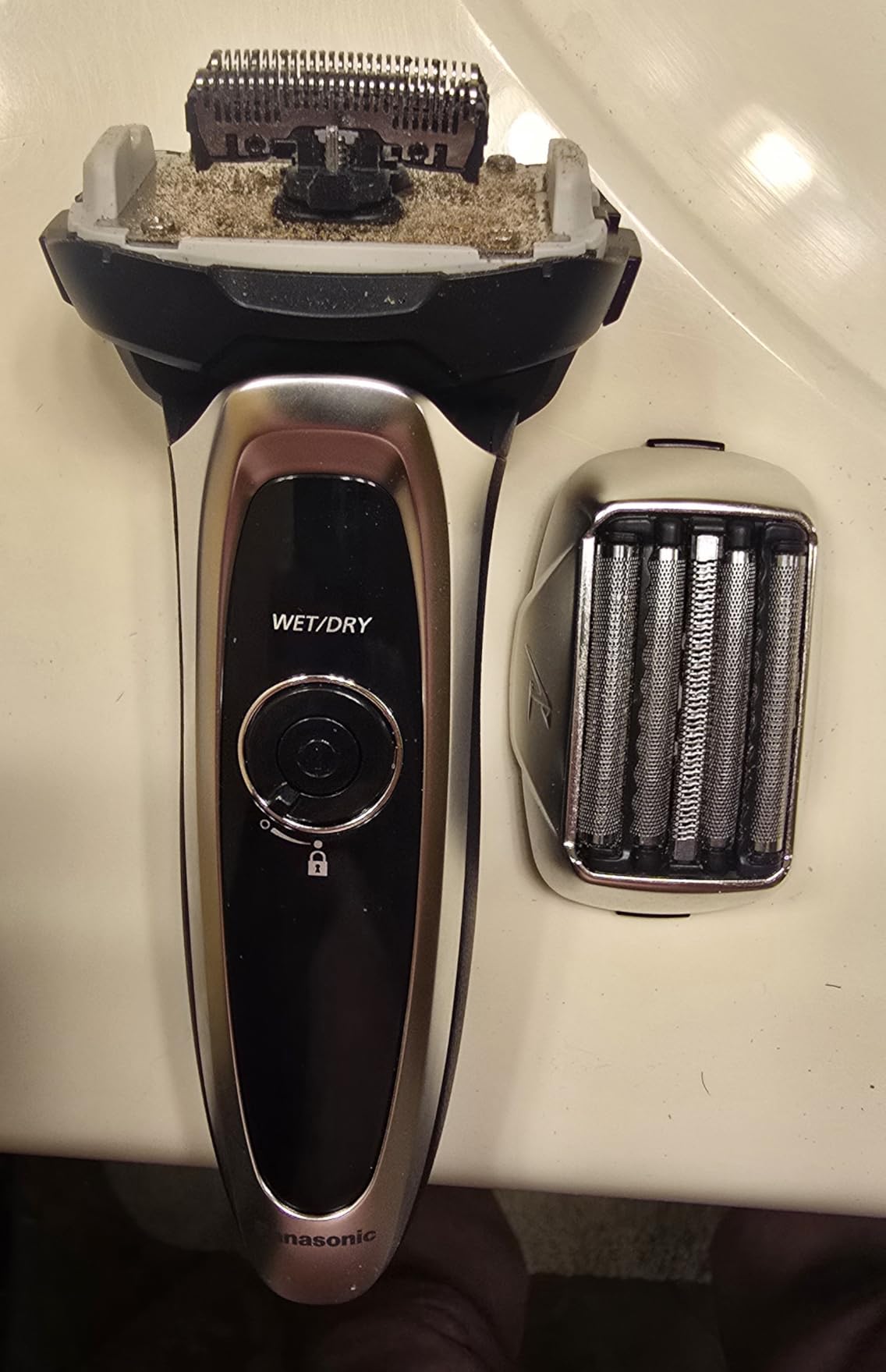 Panasonic ARC5 Palm-Sized Foil Shaver, Handheld Luxury Compact Travel Shaver with 5-Blade Cutting System and USB-C Charging, Wet/Dry Electric Razor for Daily Shaving Routine - ES-PV3A-K customer photo 1
