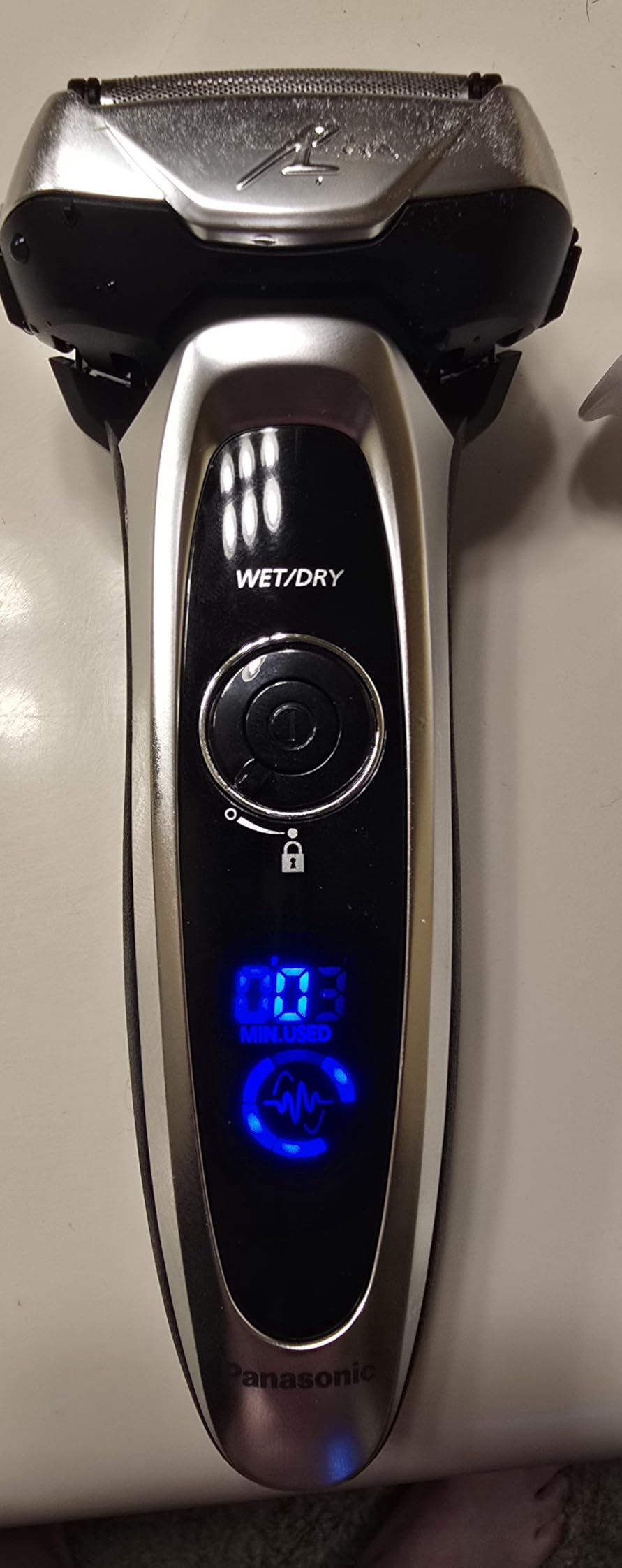 Panasonic ARC5 Palm-Sized Foil Shaver, Handheld Luxury Compact Travel Shaver with 5-Blade Cutting System and USB-C Charging, Wet/Dry Electric Razor for Daily Shaving Routine - ES-PV3A-K customer photo 2