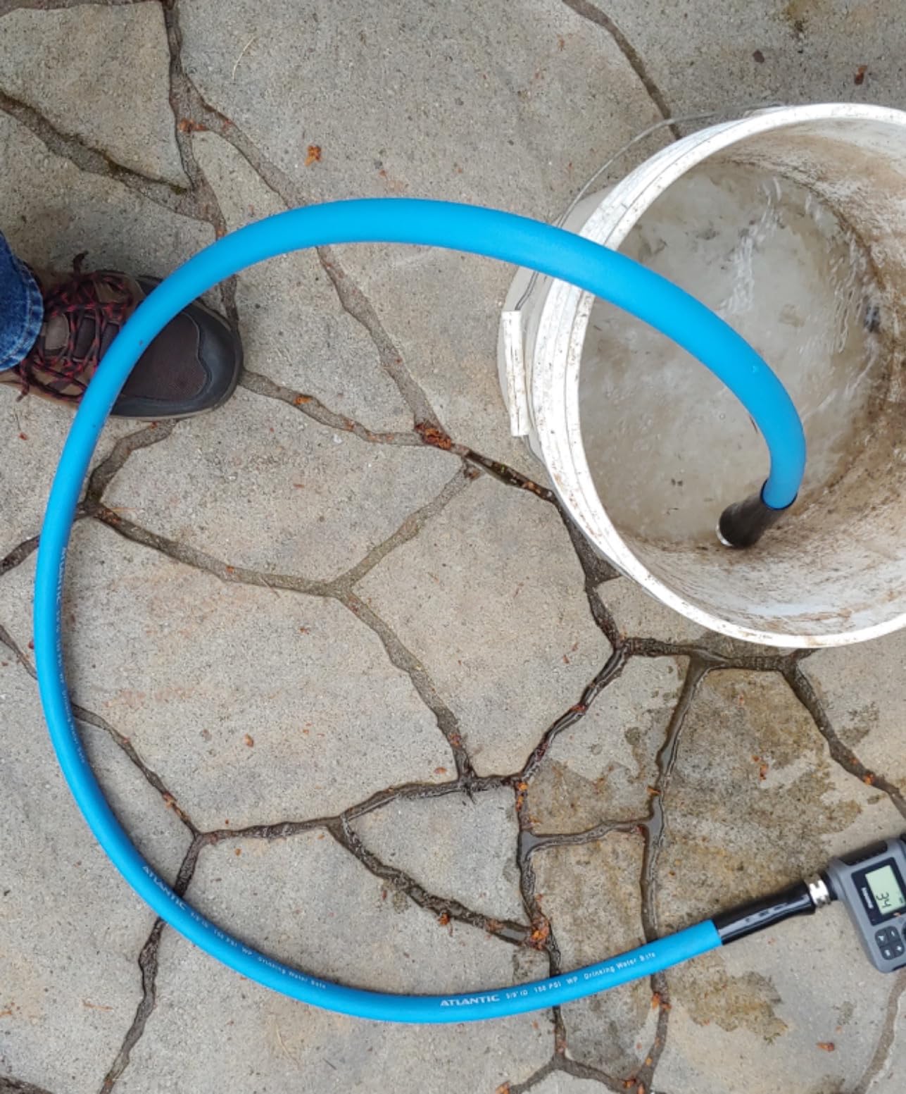 Atlantic RV Drinking Water Hose 15 ft, Lead, BPA, Phthalate-Free & PVC-Free | Contains No PVC, No Lead, No BPA and No Phthalate, Drinking Water Safe, 5/8