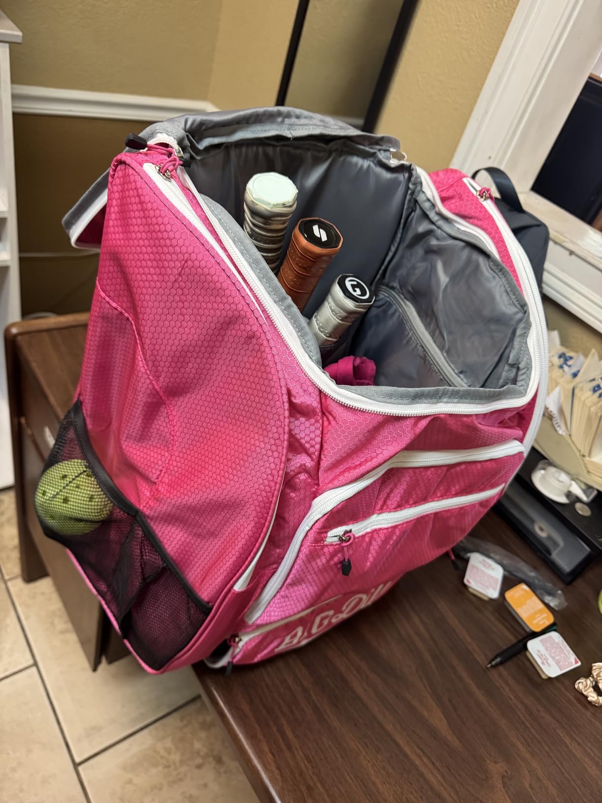 Big Dill Pickleball Backpack | Large Pickleball Bag with Shoe Compartment for 8+ Paddles & Accessories, Insulated Pocket customer photo 2