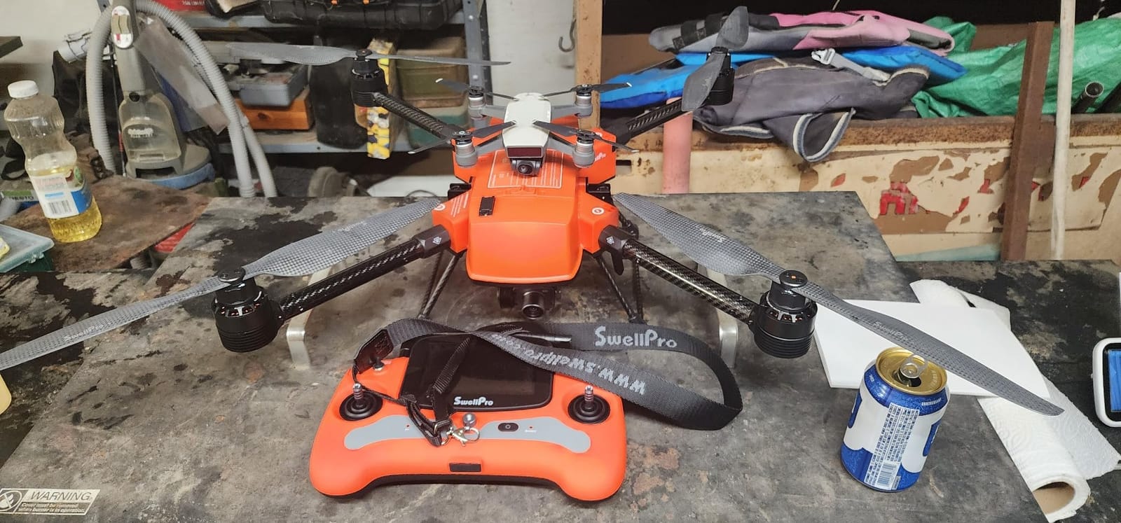 SwellPro FD2 Fisherman MAX Heavy Lift Fishing Drone with Bait Release | 7.0LBS Bait Capacity, 1.5KM Long Casting Range, IP67 Waterproof Foldable Drone with 4K Camera for Adults customer photo 1