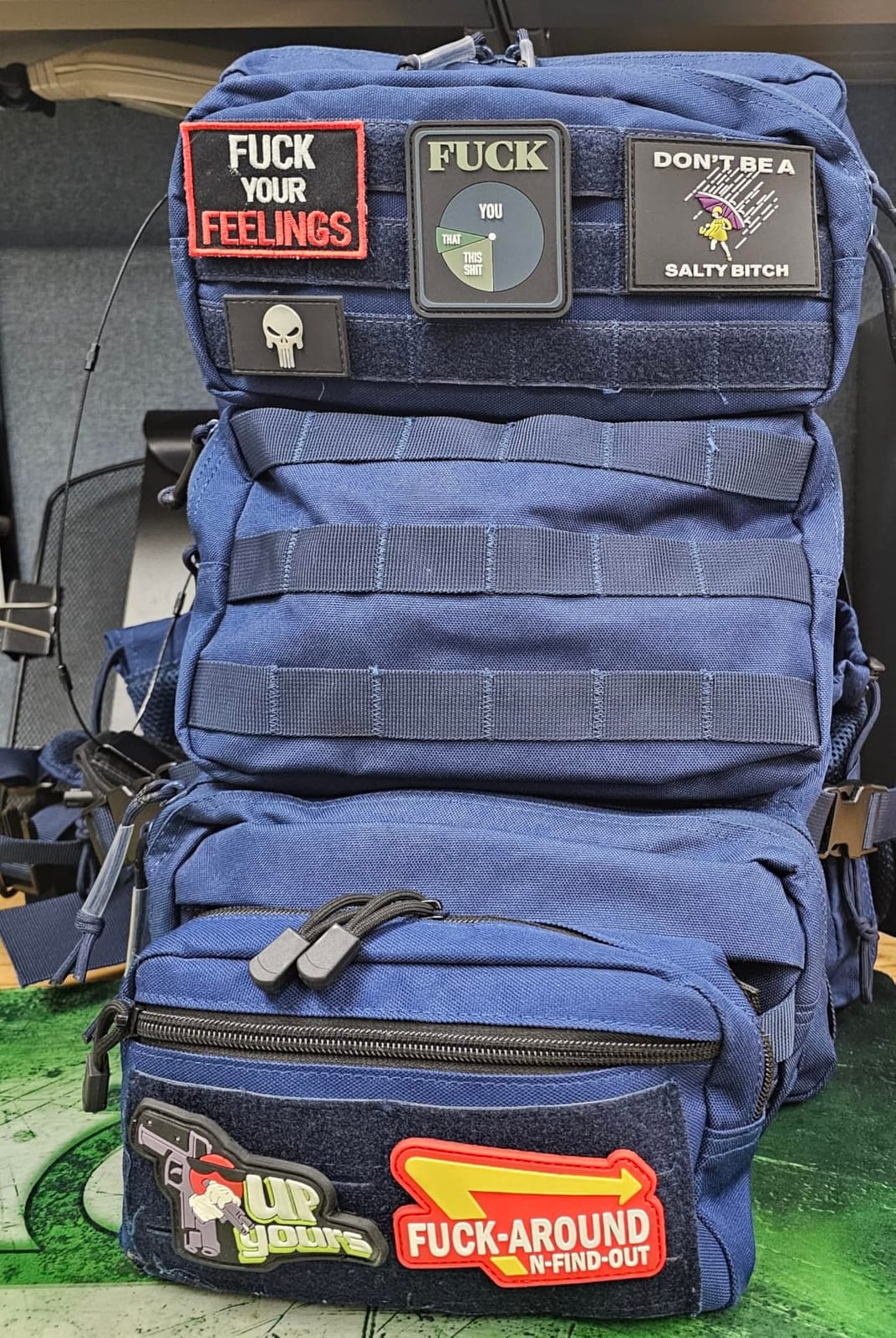 50L Military Tactical Backpack Large Day Backpack for Men Molle Army 3 Days Assault Pack Bug Out Bag Water Resistant and Heavy Duty Hiking Treeking Rucksack - Black customer photo 1