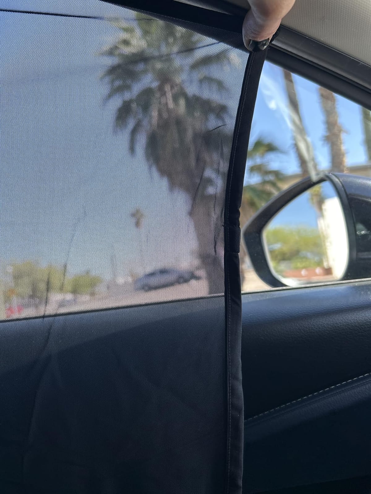 Magnetic Car Side Window Sunshade for Camper Vans Passenger Vans Front Window Shade for Driving Large Size Fit Benze Sprinter, Promaster Cargo Van, Ford Transit customer photo 1
