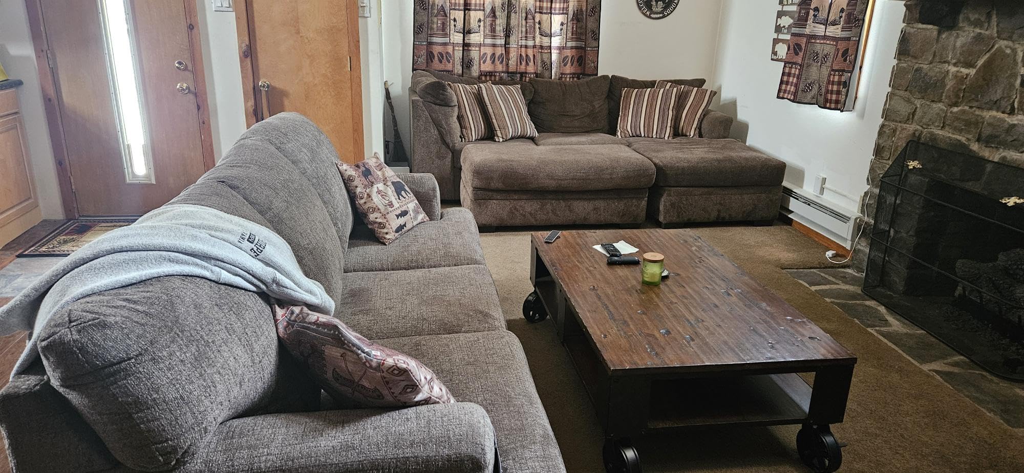 Signature Design by Ashley Stonemeade 3 Seat Chenille Sofa, Nutmeg customer photo 1