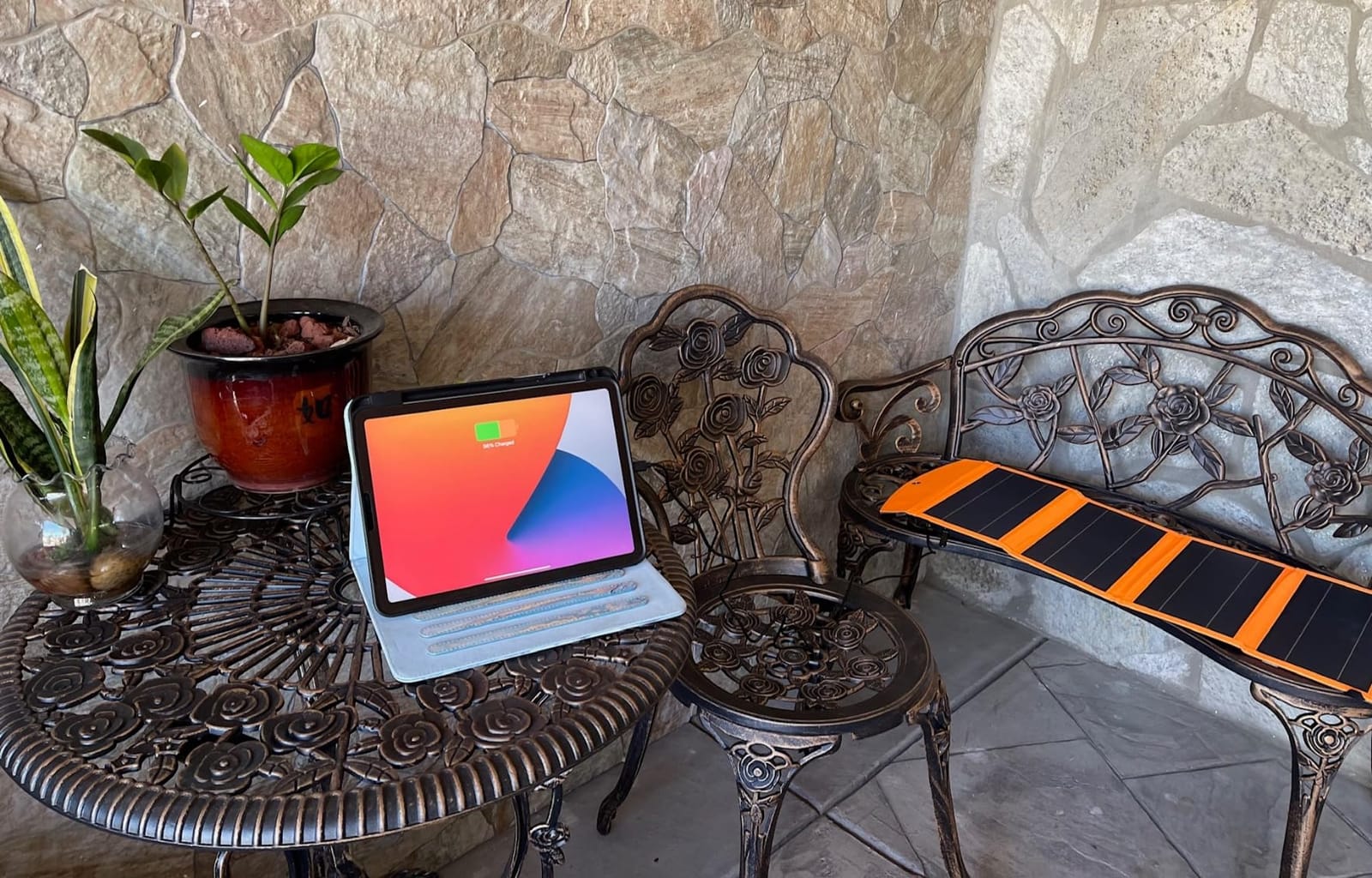 SOLUPUP Solar Panels 30W Portable Foldable Solar Charger with 5V USB-A and USB-C Fast Charging Compatible with iPhone, iPad, Samsung, Power Banks, IPX5 Waterproof Perfect for Camping, Hiking, Outdoor customer photo 2