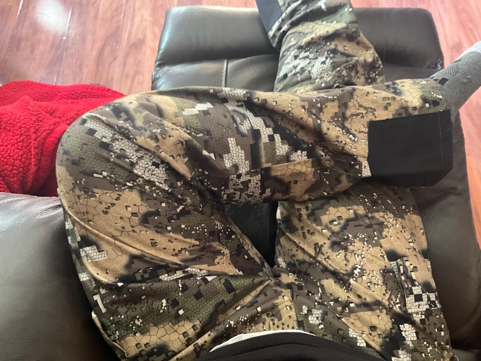 BASSDASH Walker-Lw Men's Waterproof Breathable Hunting Pants with Silent Outer Fabric for Fishing Turkey Upland customer photo 2