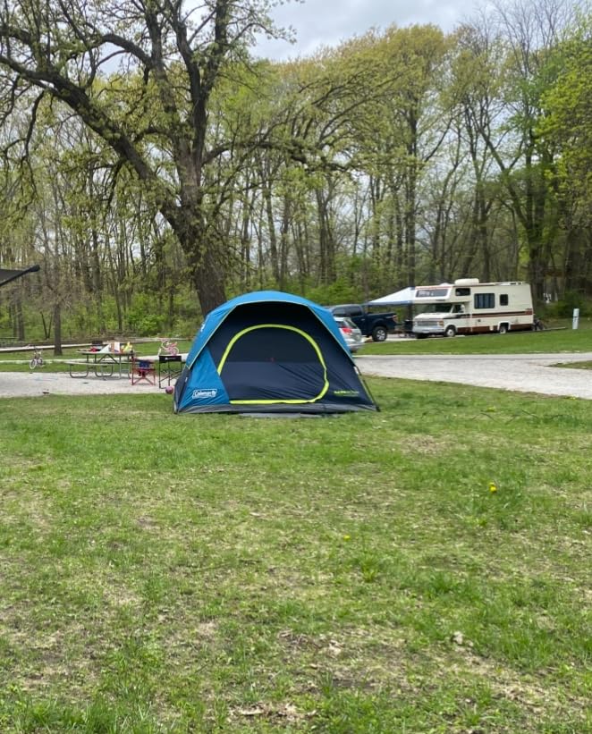 Coleman 4/6/8/10 Person Skydome Dark Room Tent with Rainfly, 5 Minute Setup, Blocks 90% of Sunlight, 20% More Headroom Than Traditional Tents customer photo 2