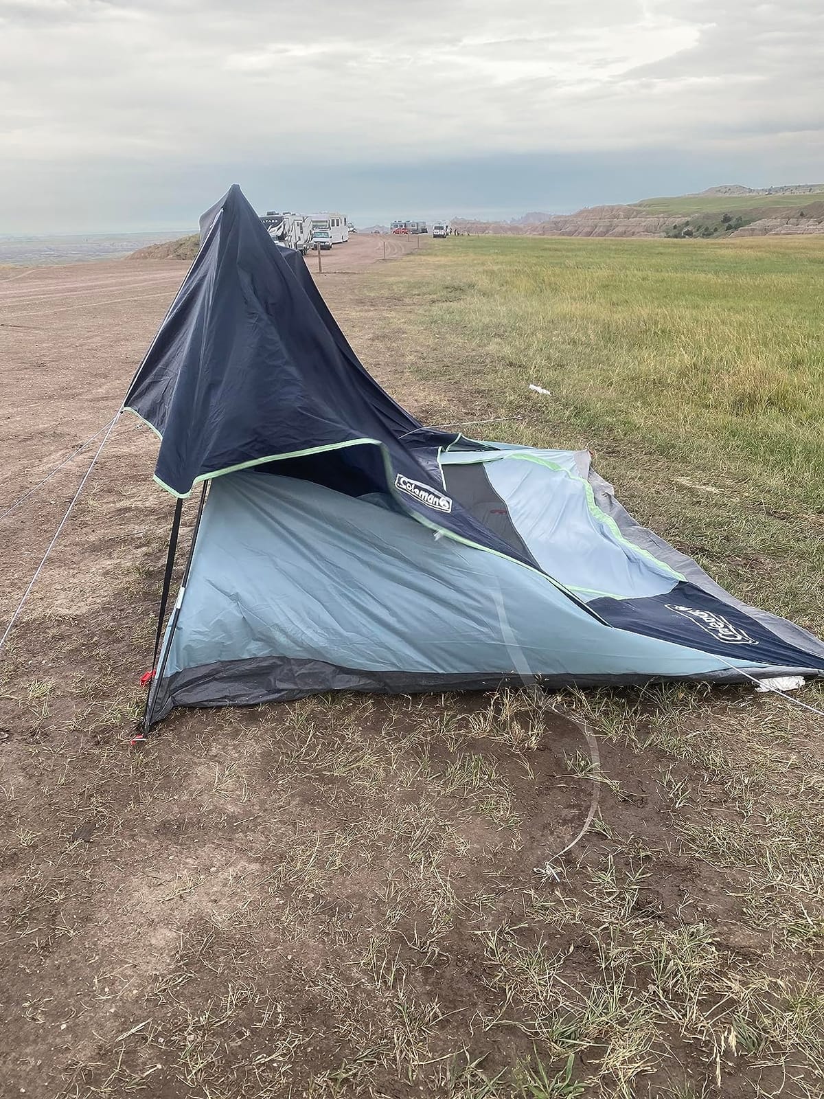 Coleman Skydome Camping Tent with 5 Minute Setup, 2/4/6/8 Person Weatherproof Tent with Rainfly & Carry Bag, 20% More Headroom Than Traditional Canopies customer photo 2