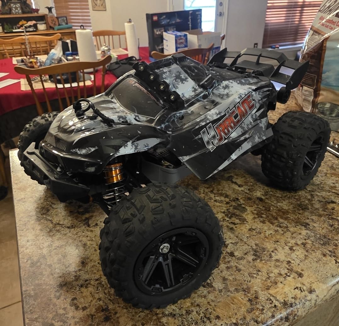 X-TMAGA 1:14 Scale All Terrain RC Cars for Adults & Boys (HS14323), Max Fast 40+ KPH, 4WD Off-Road RC Truck for Snow & Sand & Mud, 4X4 Waterproof Remote Control Car with 2 Rechargeable Batteries customer photo 1