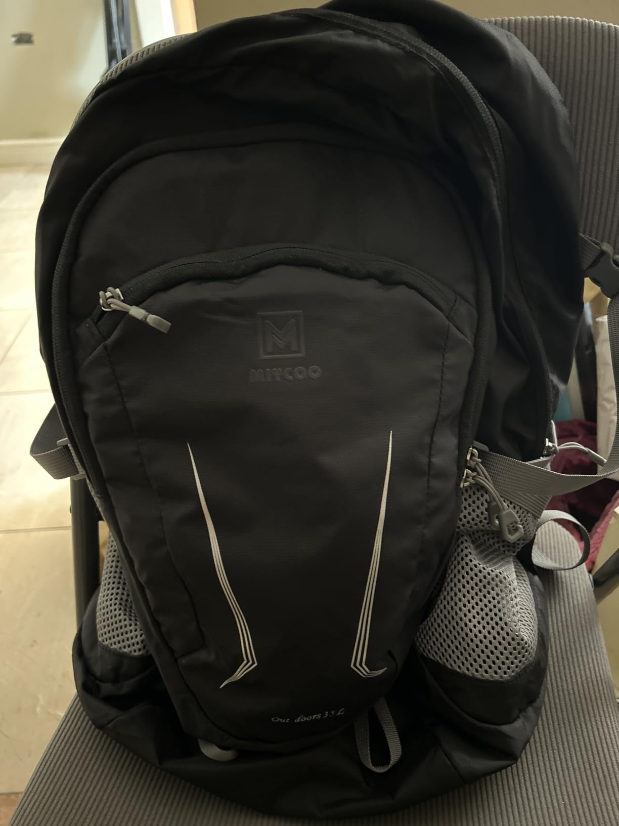 MIYCOO Ultralight Packable Backpack, 35L Waterproof Hiking Daypack customer photo 2