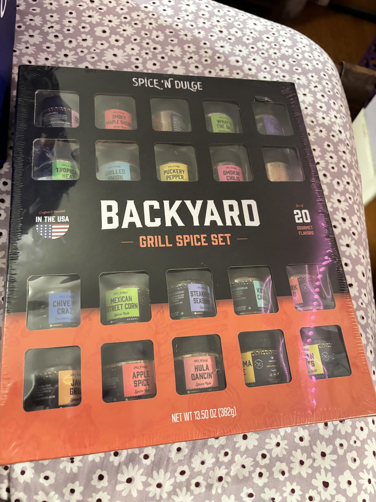 Grilling Spice Set Grill Seasoning Gifts, 20 Unique Spices and Seasonings Jars Gift Set, BBQ Gifts For Men, Dad, Husband, Father, Flavors Like Chili, Cajun, Garlic, Steak, Rub, Herbs, Blend and More customer photo 2