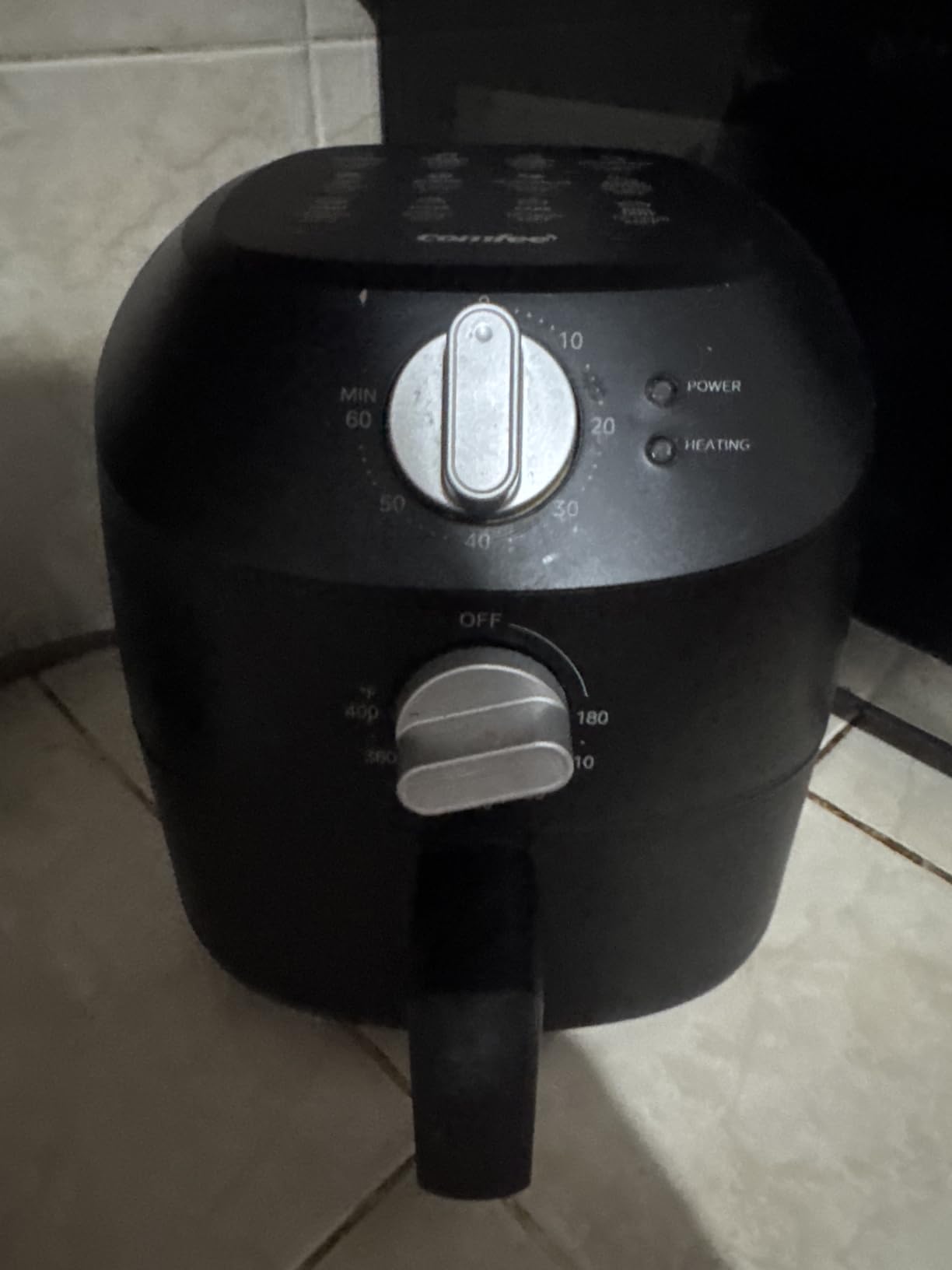 COMFEE' Compact 2.1-Quart Mini Air Fryer for Small Kitchens, Black customer photo 2