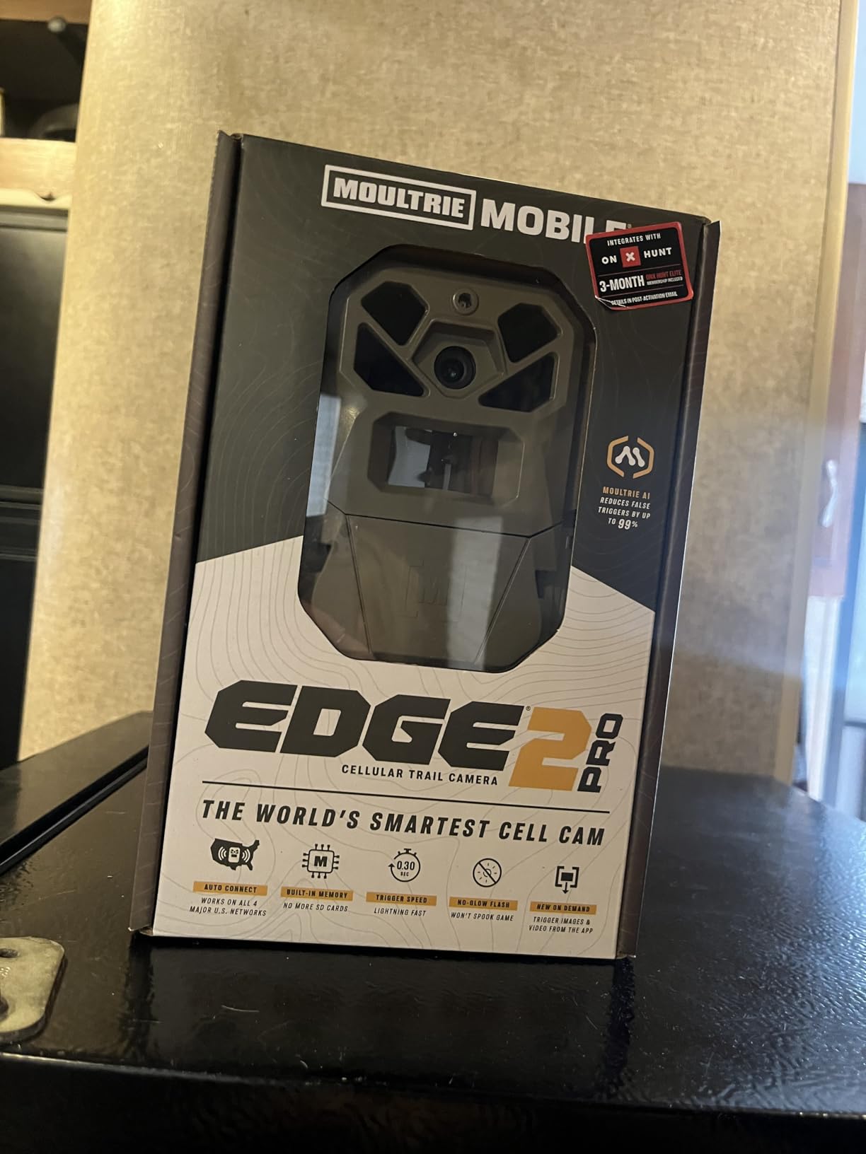 Moultrie Edge 2 Pro Cellular Trail Camera - Auto Connect Nationwide 4G LTE - On Demand 40MP Photo - 1440P Video with HD Audio - Ai False Trigger Elimination - 100 Ft Detection Range - No-Glow Flash customer photo 1