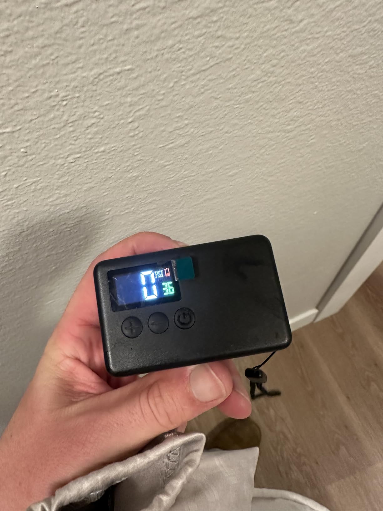 GPUTEK Mini Bike Pump Electric for Presta and Schrader Valves Bicycle Tire | Fast Inflate, Portable, 120 PSI Air Pressure, with Digital Gauge for Road Bike, Mountain Bike, E-Bike customer photo 2