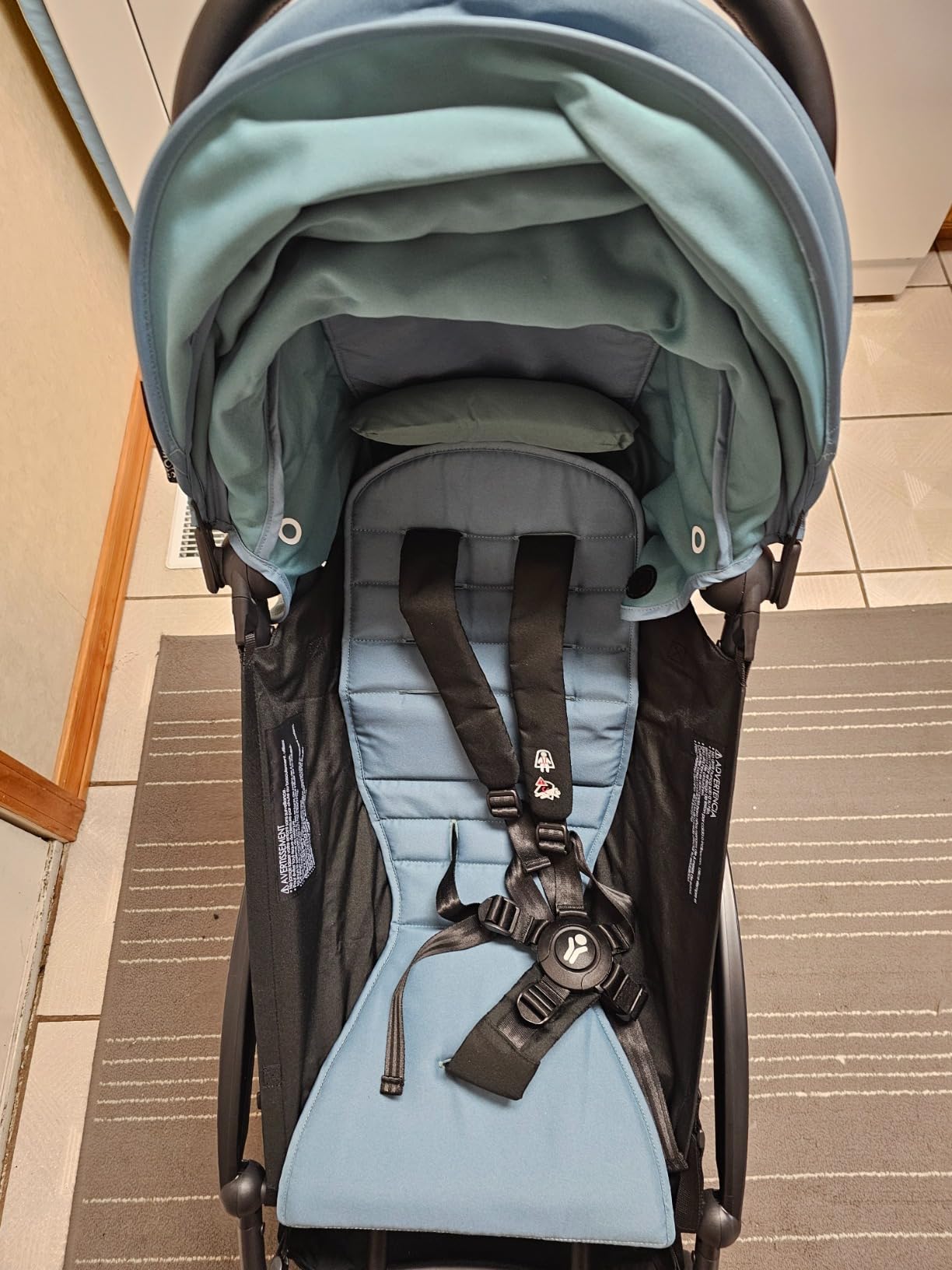 Stokke YOYO3 Stroller from 6 Months - Includes Black Frame, Seat Cushion & Canopy - Folds in & Out in a Flash - Light & Compact - Carry-On Compatible customer photo 1