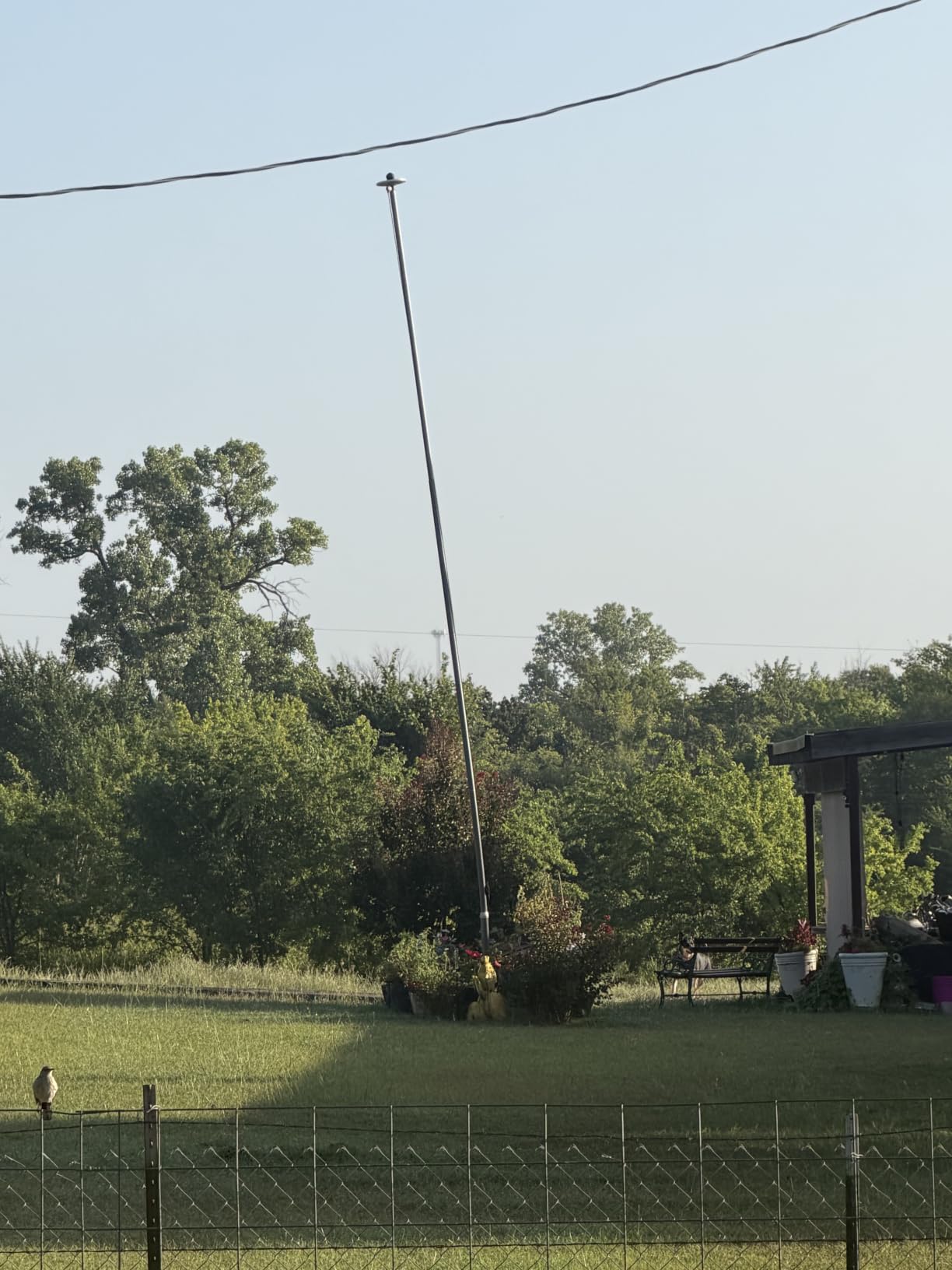 VEVOR 30FT Telescoping Flag Pole Kit, Heavy Duty Aluminum Alloy in Ground Flag Poles customer photo 2