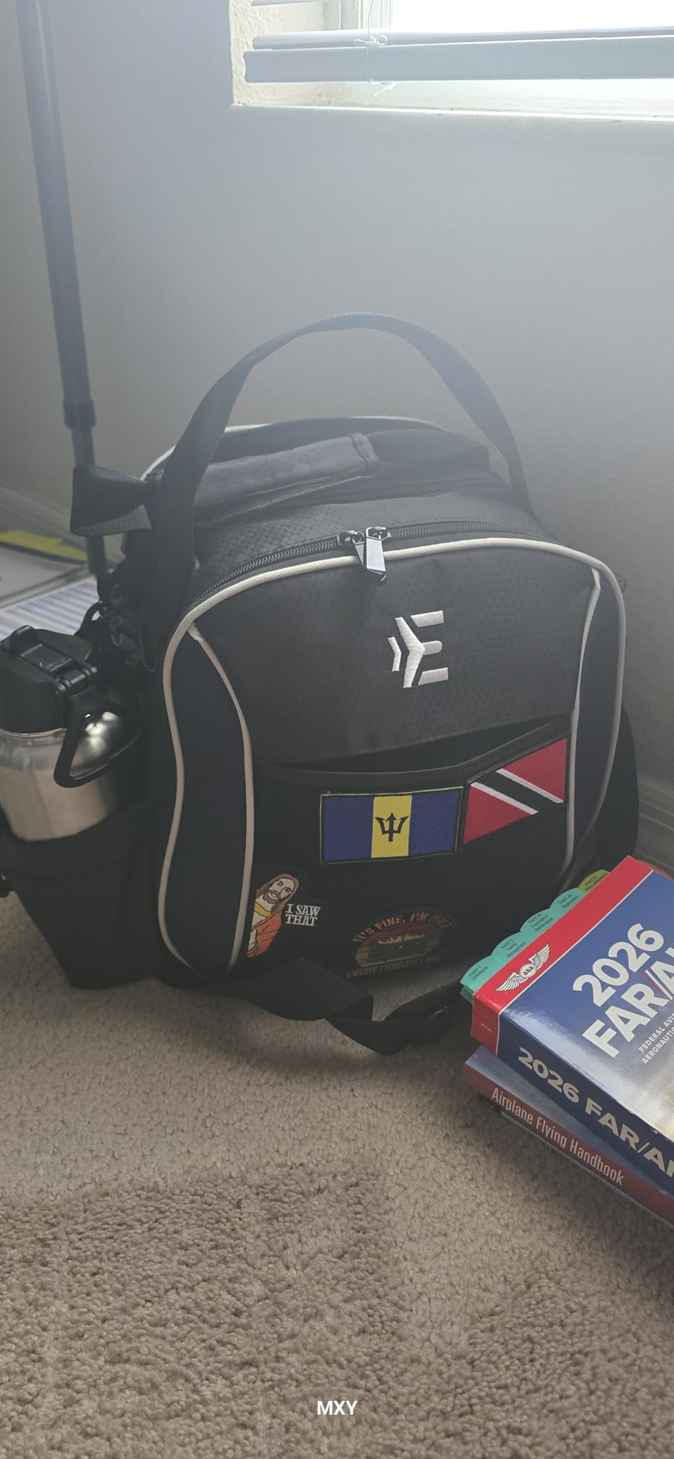 Flight Bag For Pilots - Pilot Bag Carries All Required Pilot accessories and Gear Including Your Kneeboard, Ipad, And Aviation Headset - Great Gifts for Students & CFIs customer photo 2