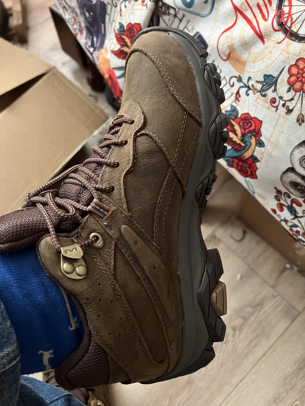 Merrell Men's Moab Adventure 3 Mid Waterproof Hiking Boot customer photo 2
