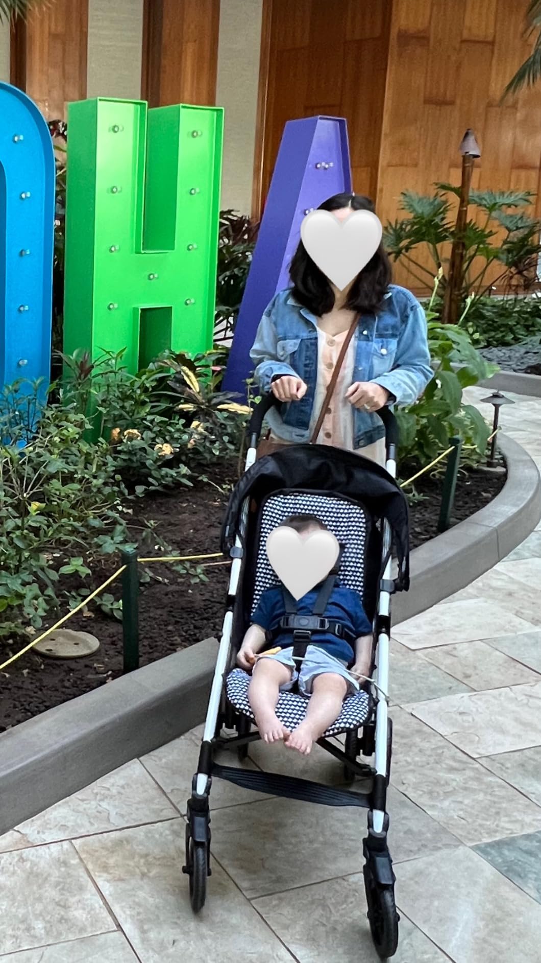 Chicco Liteway Stroller, Compact Fold Baby Stroller with Canopy, Lightweight Aluminum Frame Umbrella Stroller, for Use with Babies and Toddlers up to 40 lbs, Arctic/Blue customer photo 2